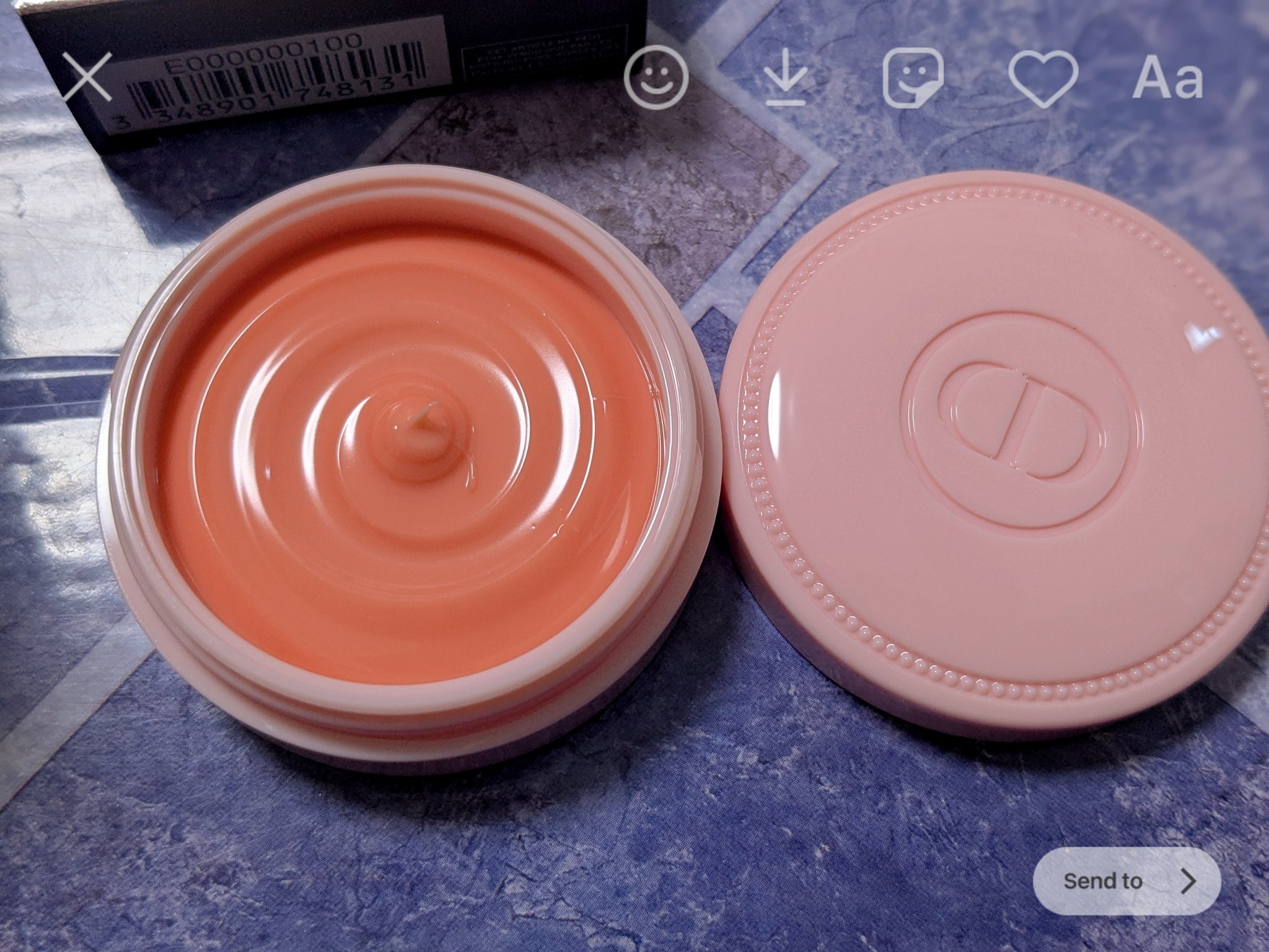 クレーム アブリコ/Dior/ネイル用品を使ったクチコミ（1枚目）