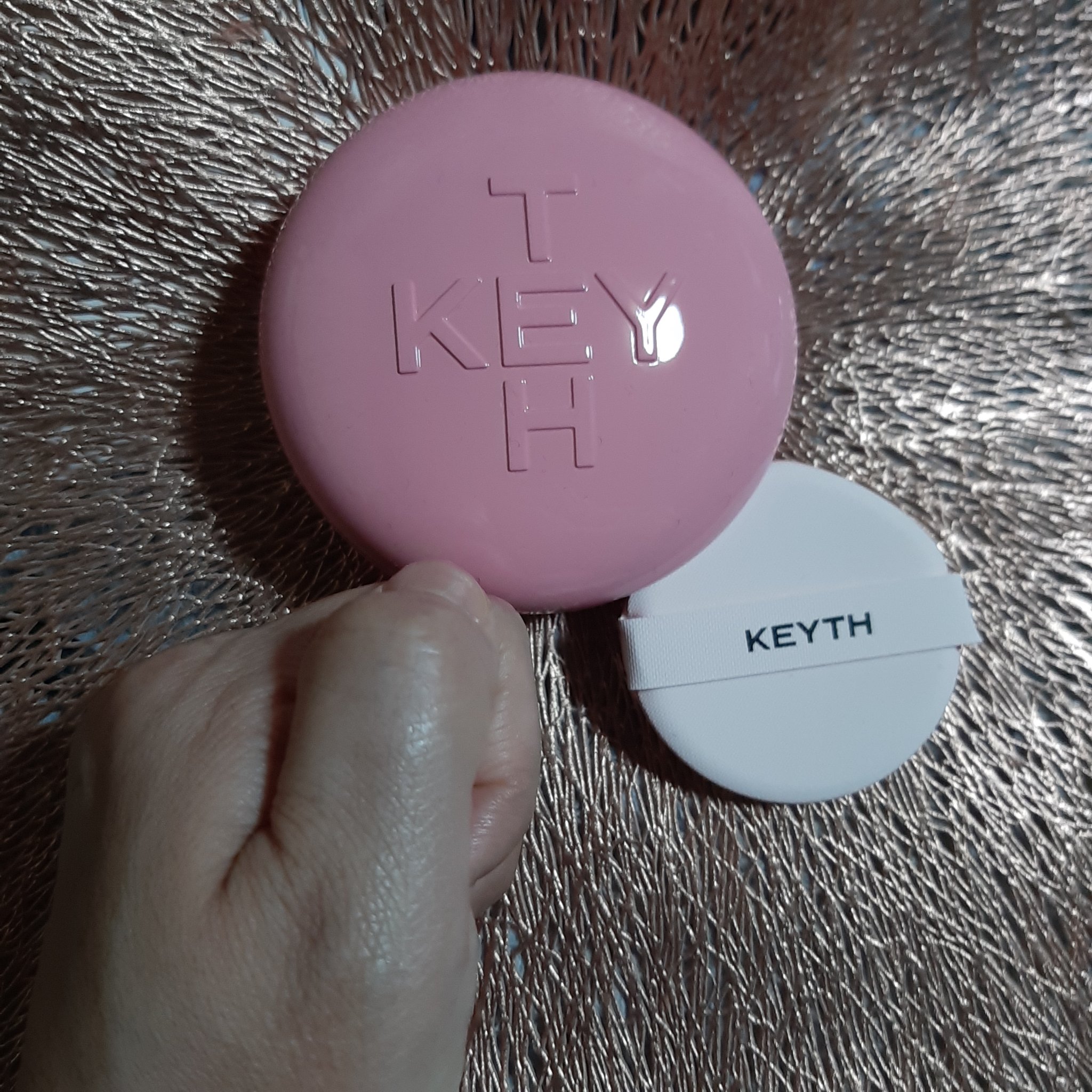 ピンクマグネットクッション/KEYTH/クッションファンデーションを使ったクチコミ（2枚目）