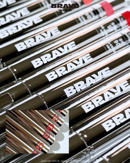 THIN GLOW TINT/BRAYE/口紅を使ったクチコミ(3枚目)