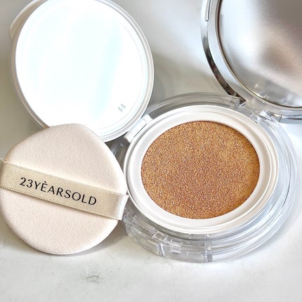 ハートリーフシーンカバークッション/23years old/クッションファンデーションを使ったクチコミ(5枚目)