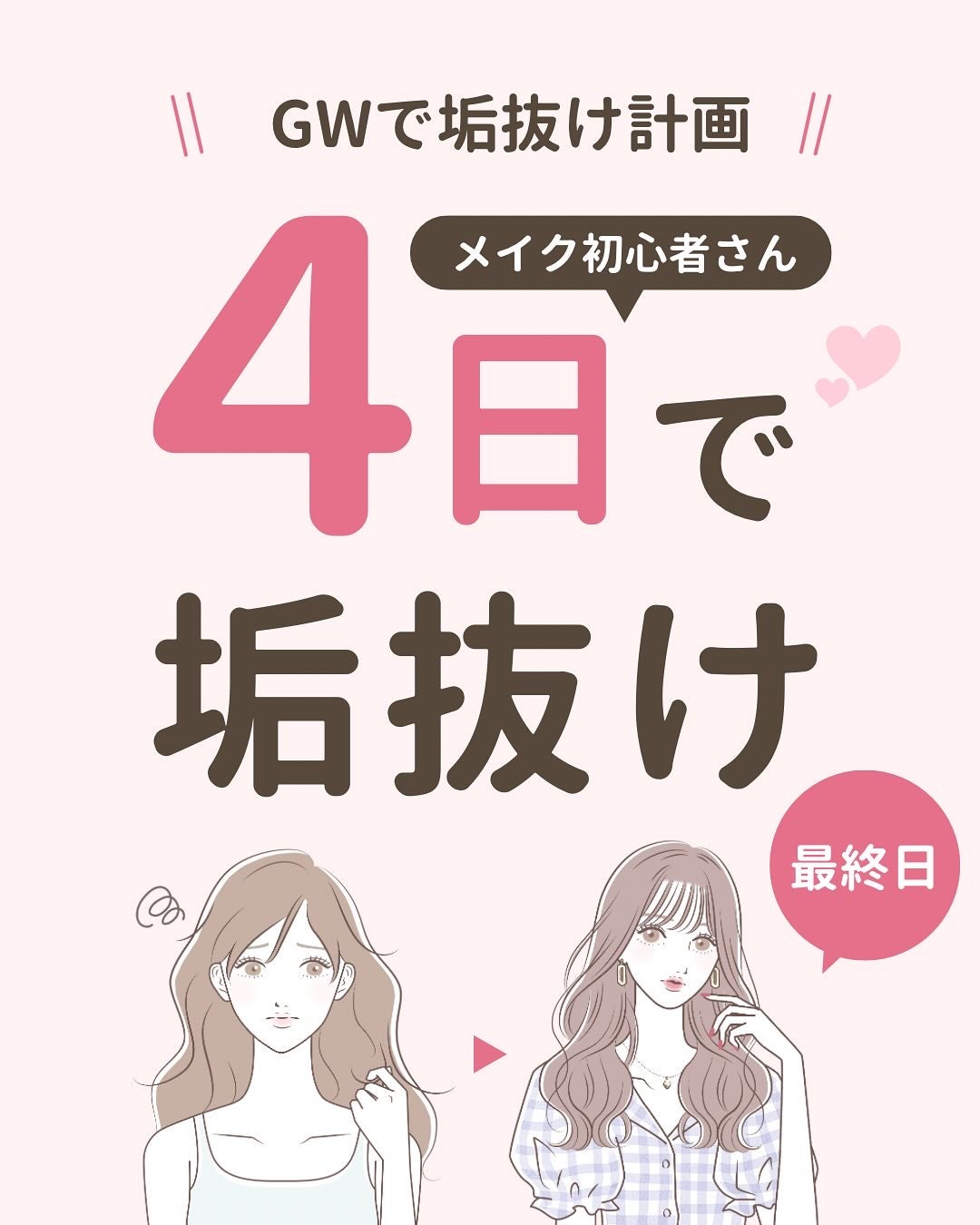みぃ¦知識0から垢抜けるメイク術 on LIPS 「分からないことがあればコメントしてね👌🏻´-GWで垢抜け計画..」(1枚目)