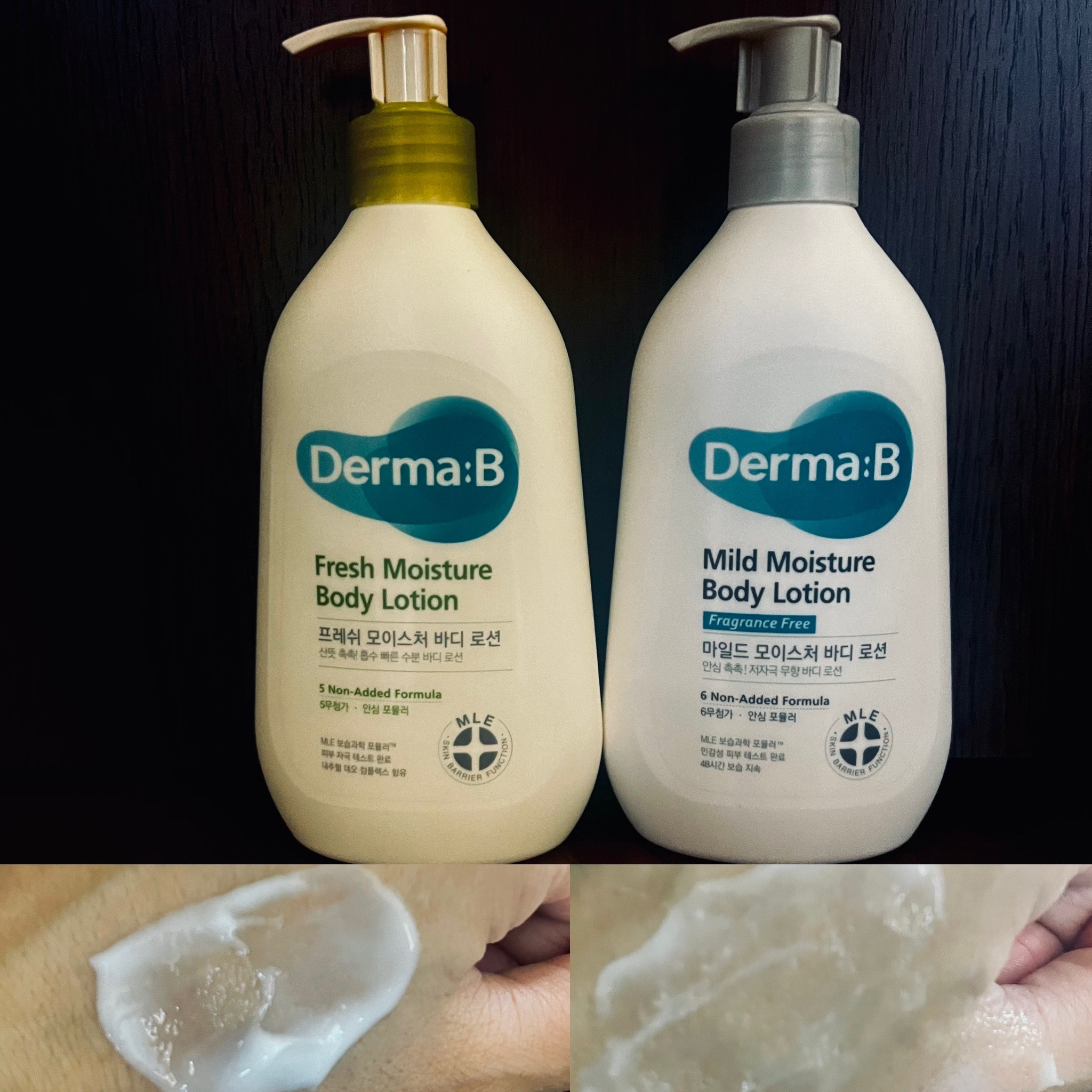 フレッシュモイスチャーボディローション/Derma:B/ボディローションを使ったクチコミ（1枚目）