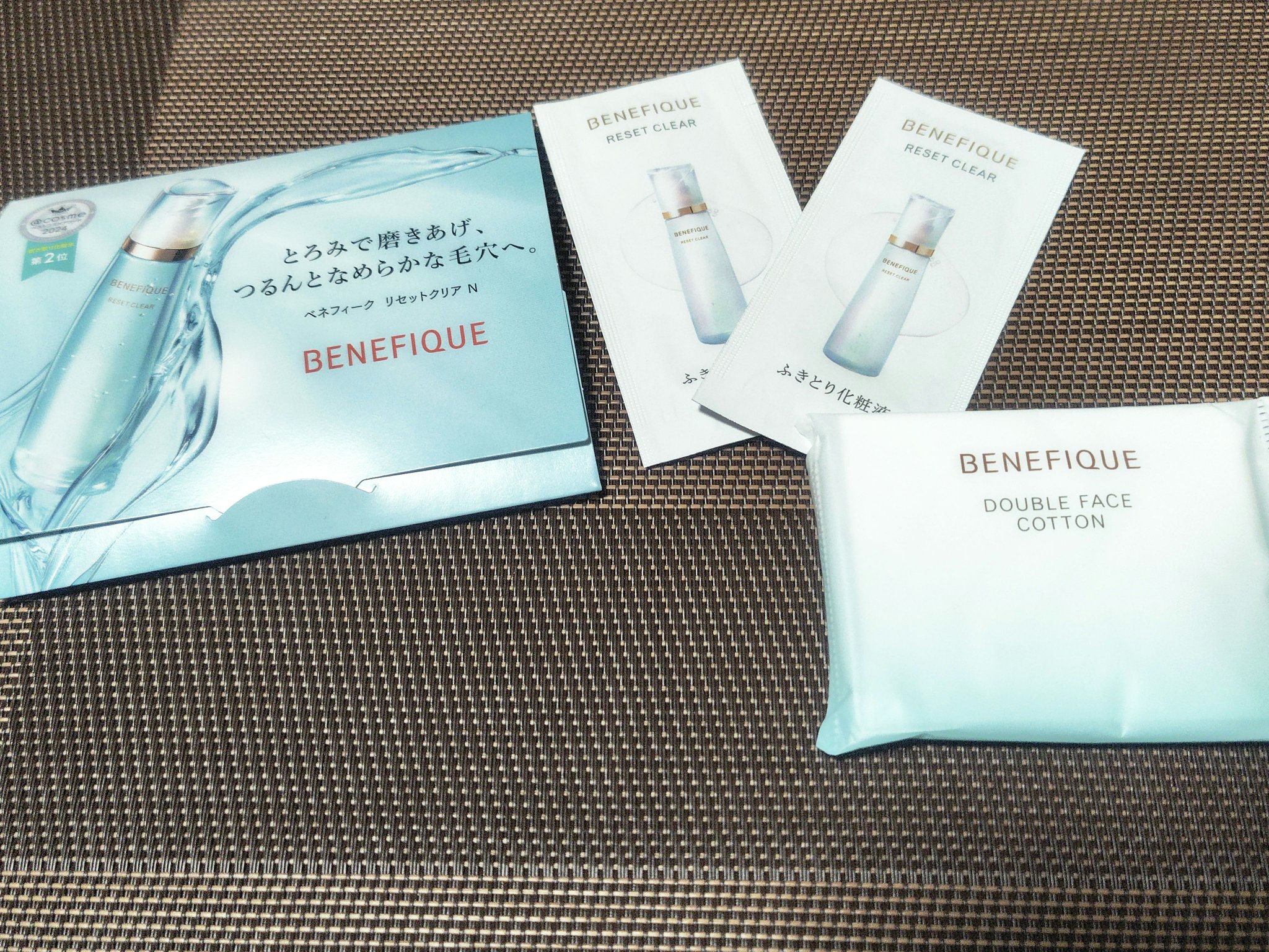 リセットクリアN/BENEFIQUE/化粧水を使ったクチコミ（1枚目）