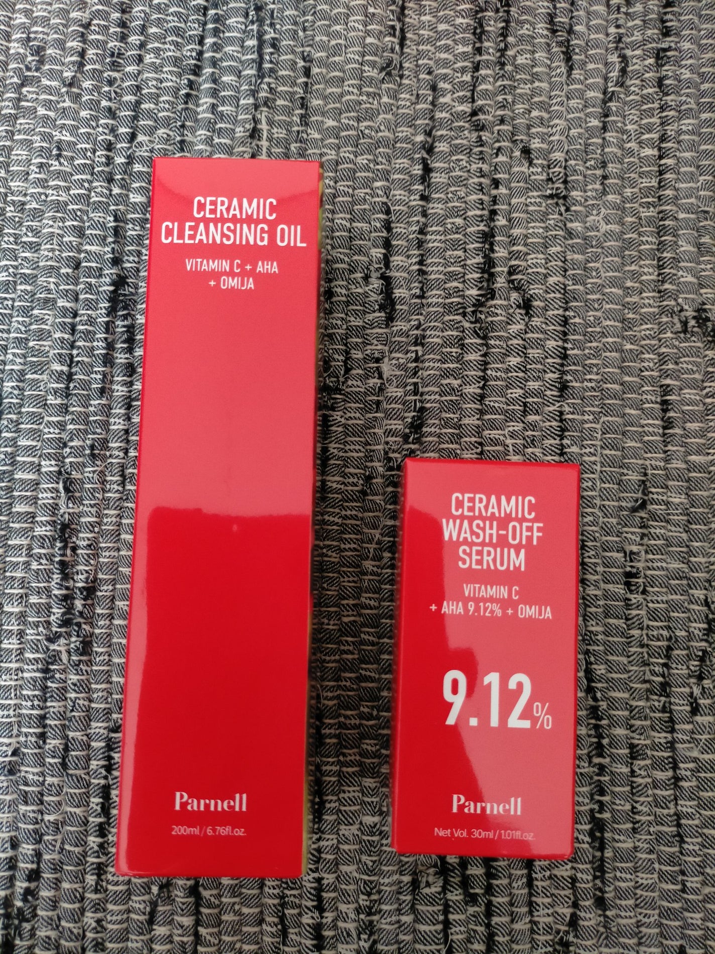 AHA 9.12 オミジャ 陶器肌 ウォッシュオフ セラム/parnell/美容液を使ったクチコミ(1枚目)