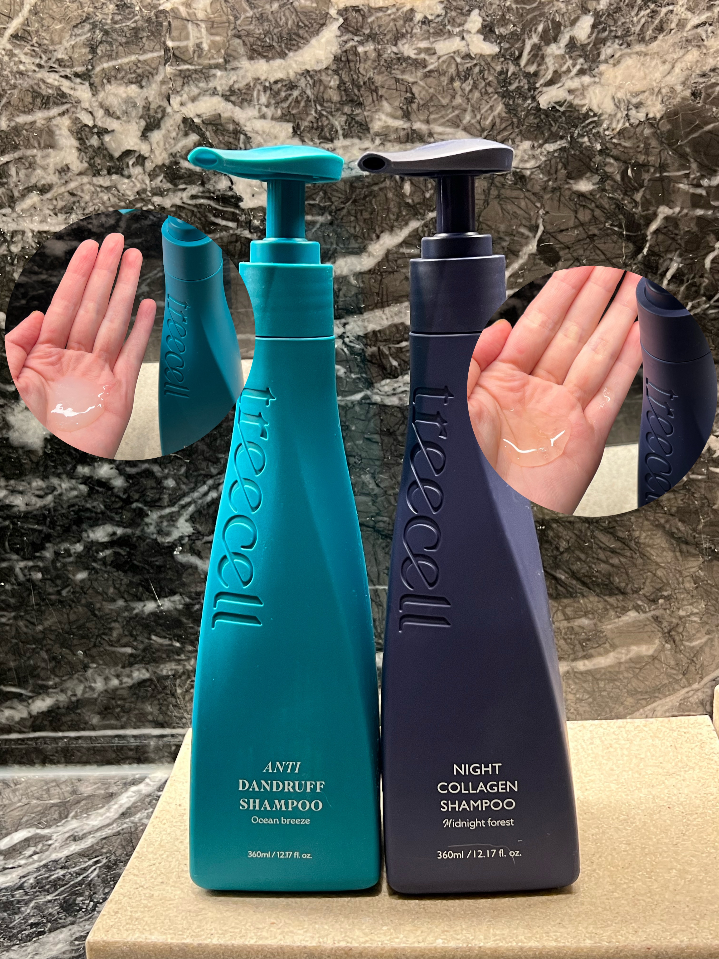 ナイトコラーゲンシャンプーミッドナイトフォレスト/treecell/市販シャンプーを使ったクチコミ（2枚目）