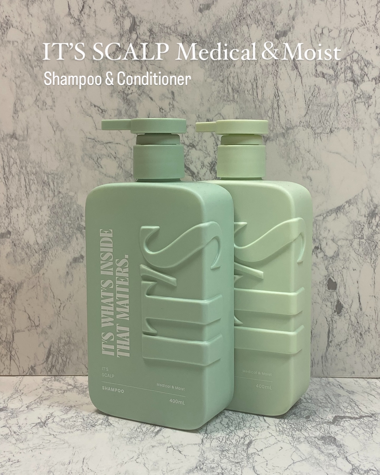 IT’S WHAT’S INSIDE THAT MATTERS. 薬用スカルプ メディカルモイスト シャンプー/トリートメントのクチコミ「・
@kaori_cosmetics_love  です。

だいぶ前にギフティングでいただいて.....」（1枚目）