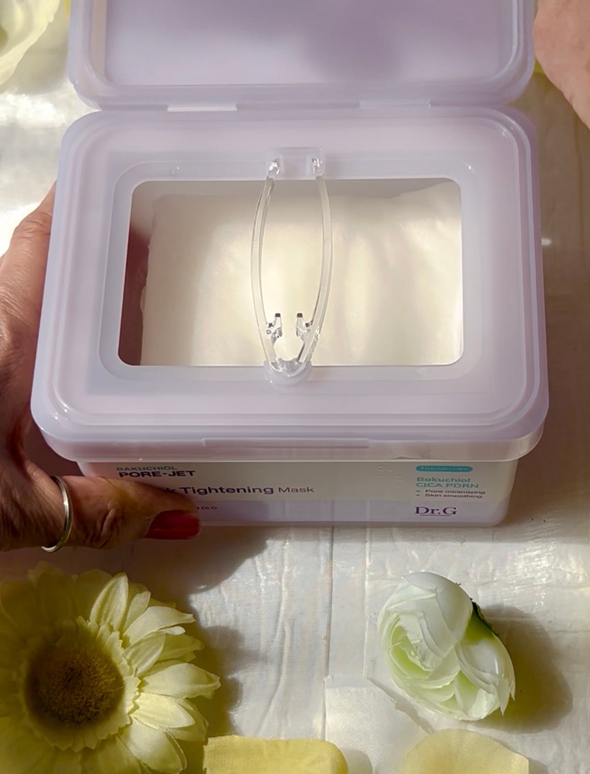 ドクタージー バクチオールポアジェット クイックタイトニングマスク/Dr.G/シートマスク・パックを使ったクチコミ(1枚目)