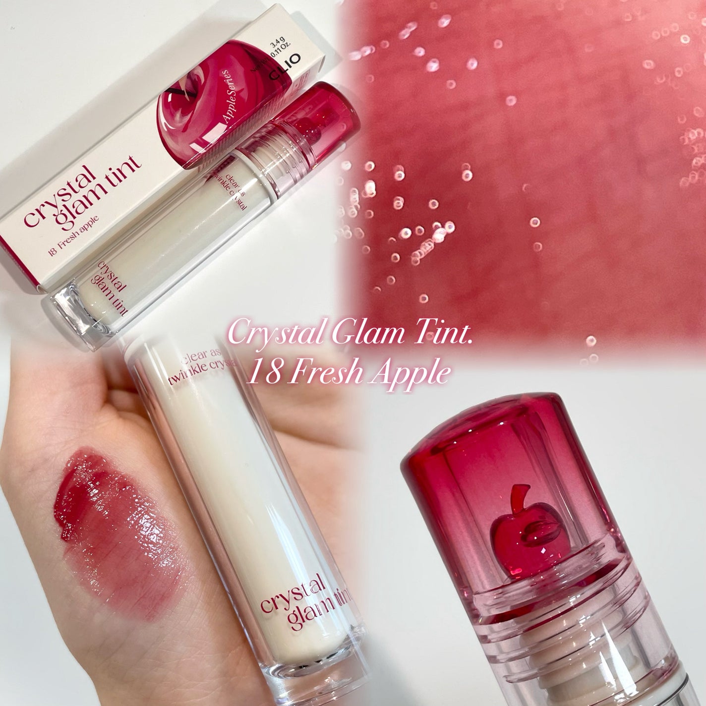 クリスタル グラム ティント/CLIO/リップティントを使ったクチコミ(1枚目)