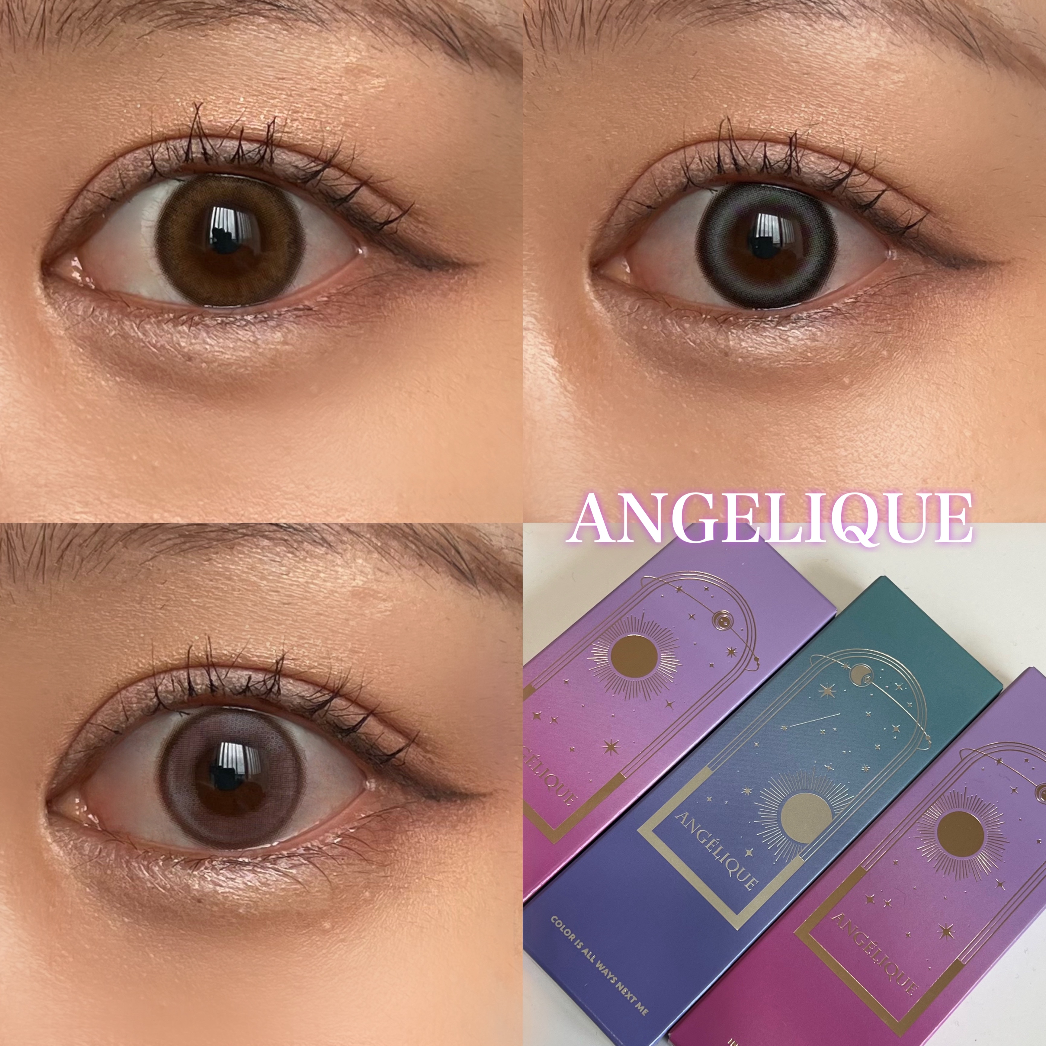 ANGÉLIQUE 1day/ANGÉLIQUE/ワンデー（１DAY）カラコンを使ったクチコミ（1枚目）