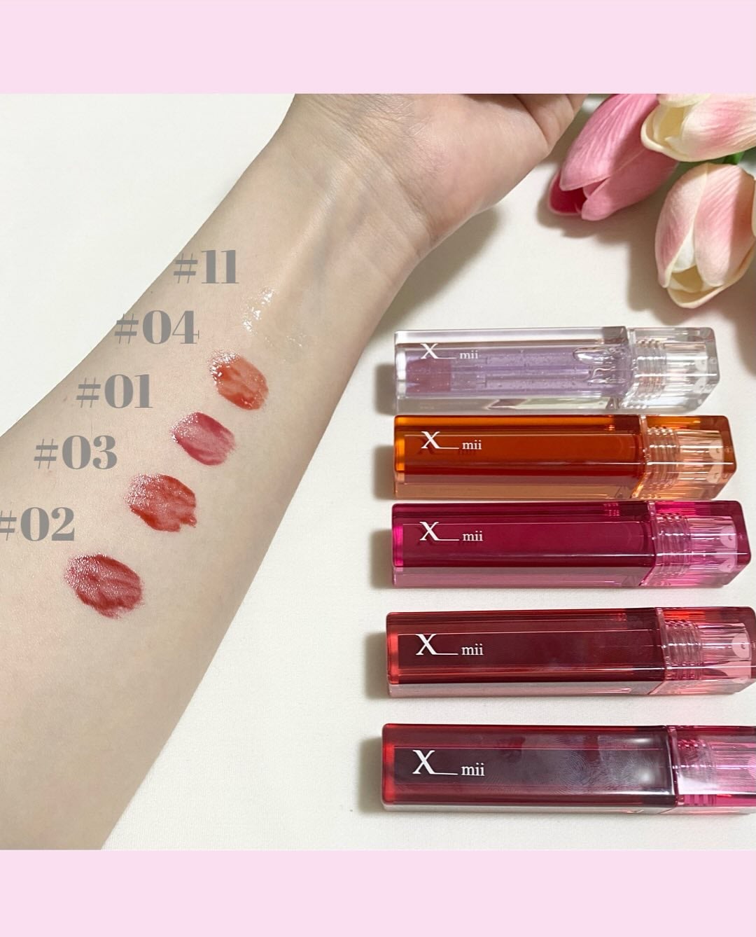 グローバウンシーティント/xmii/リップティントを使ったクチコミ(3枚目)