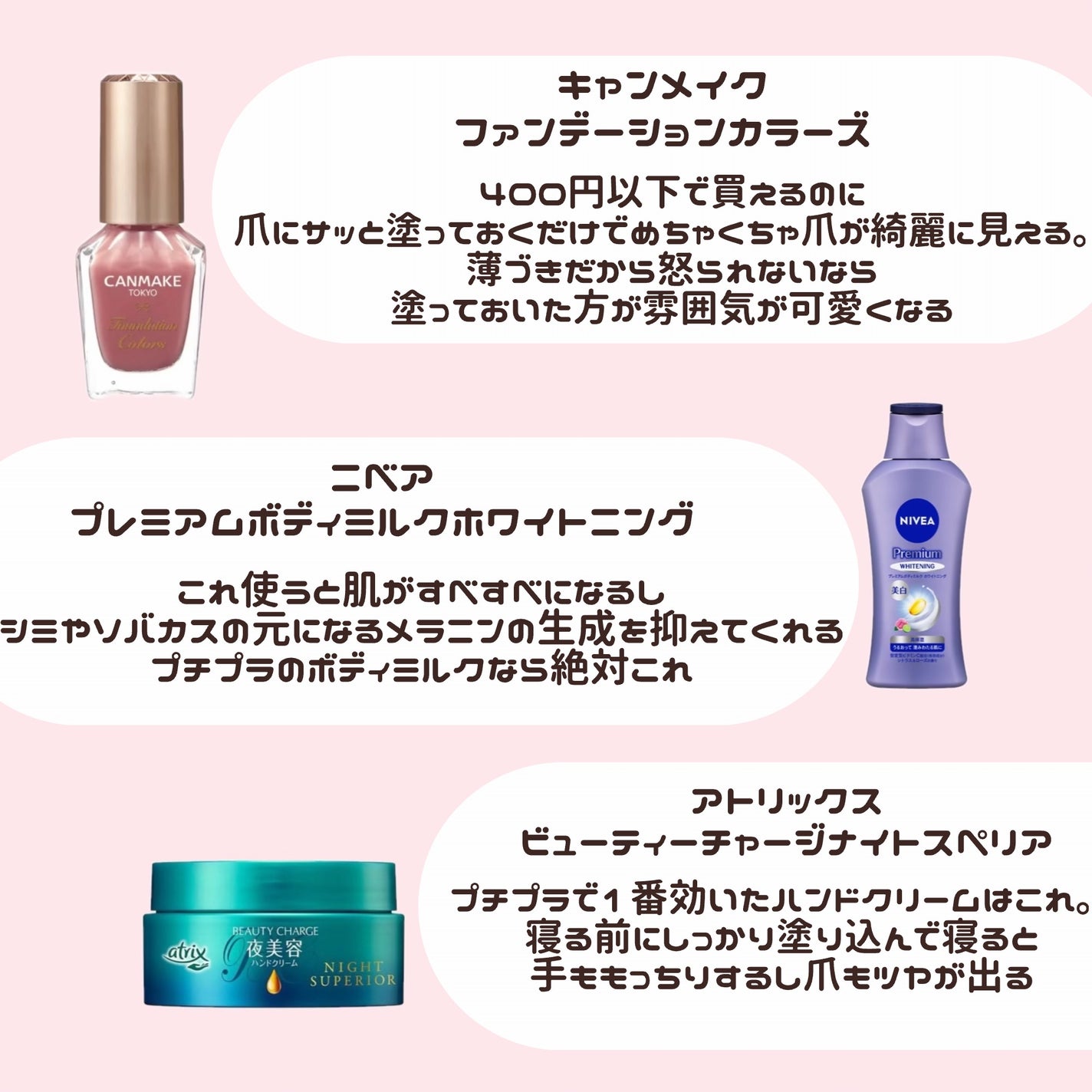 ビューティーチャージ ナイトスペリア/アトリックス/ハンドクリームを使ったクチコミ(9枚目)