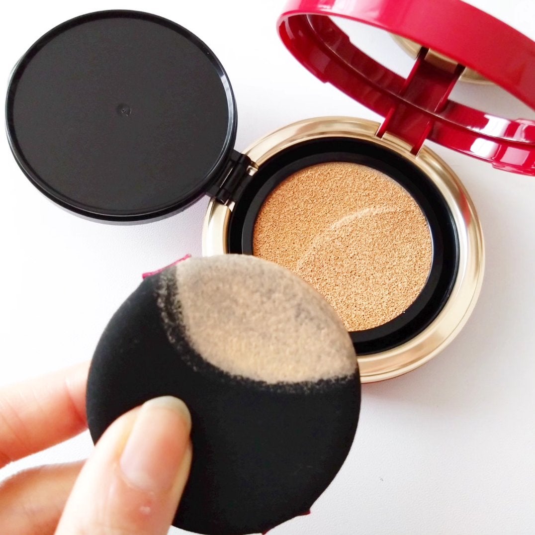 インテグレート プロフィニッシュクッション/インテグレート/クッションファンデーションを使ったクチコミ(5枚目)