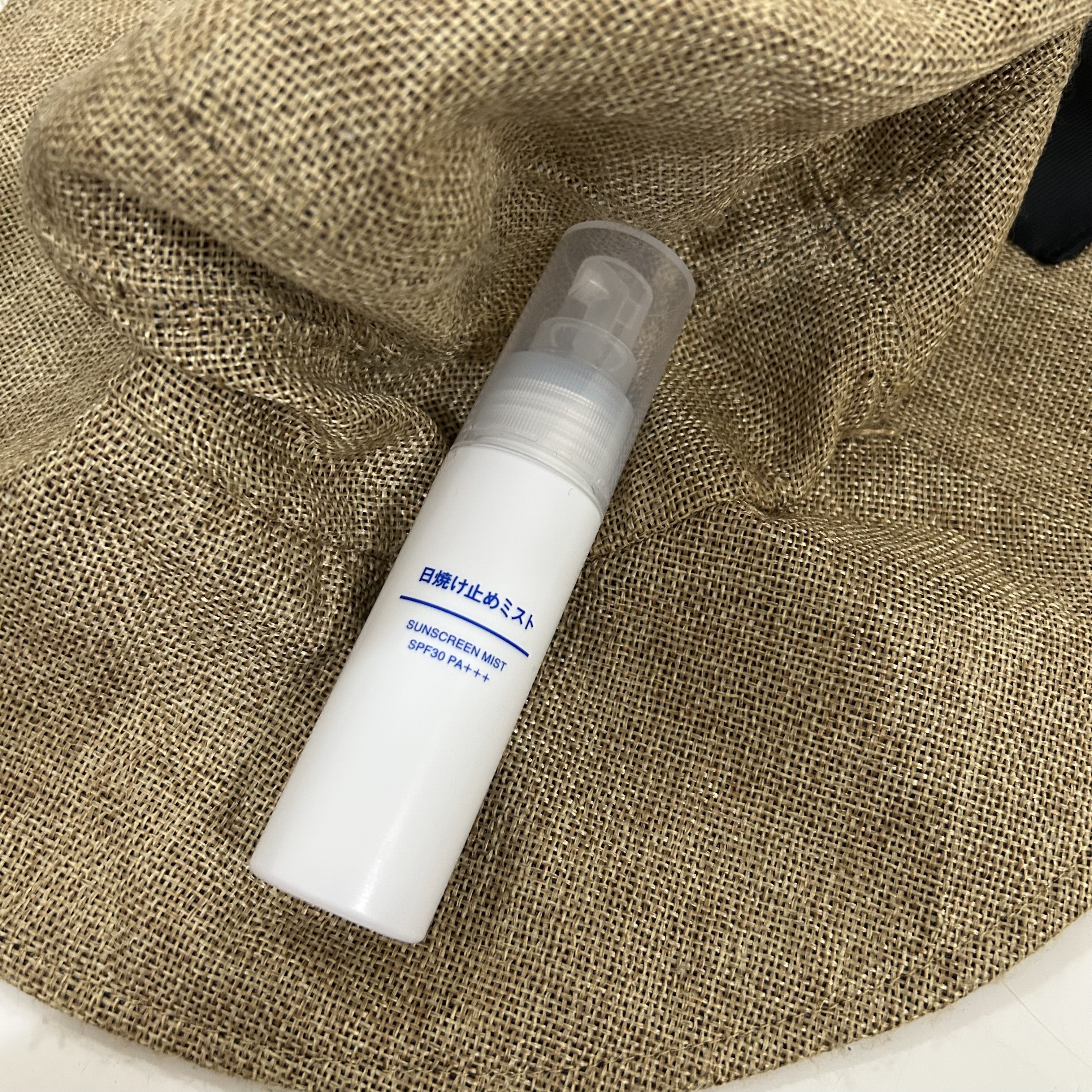日焼け止めミスト SPF35 PA+++/無印良品/日焼け止めミスト・スプレーを使ったクチコミ（1枚目）