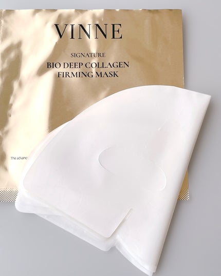 シグニチャーバイオディープコラーゲンファーミングマスク/VINNE /シートマスク・パックを使ったクチコミ(2枚目)