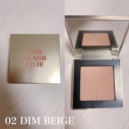 オールオーバーフェイスブラッシュ/TWO SLASH FOUR/パウダーチークを使ったクチコミ(4枚目)