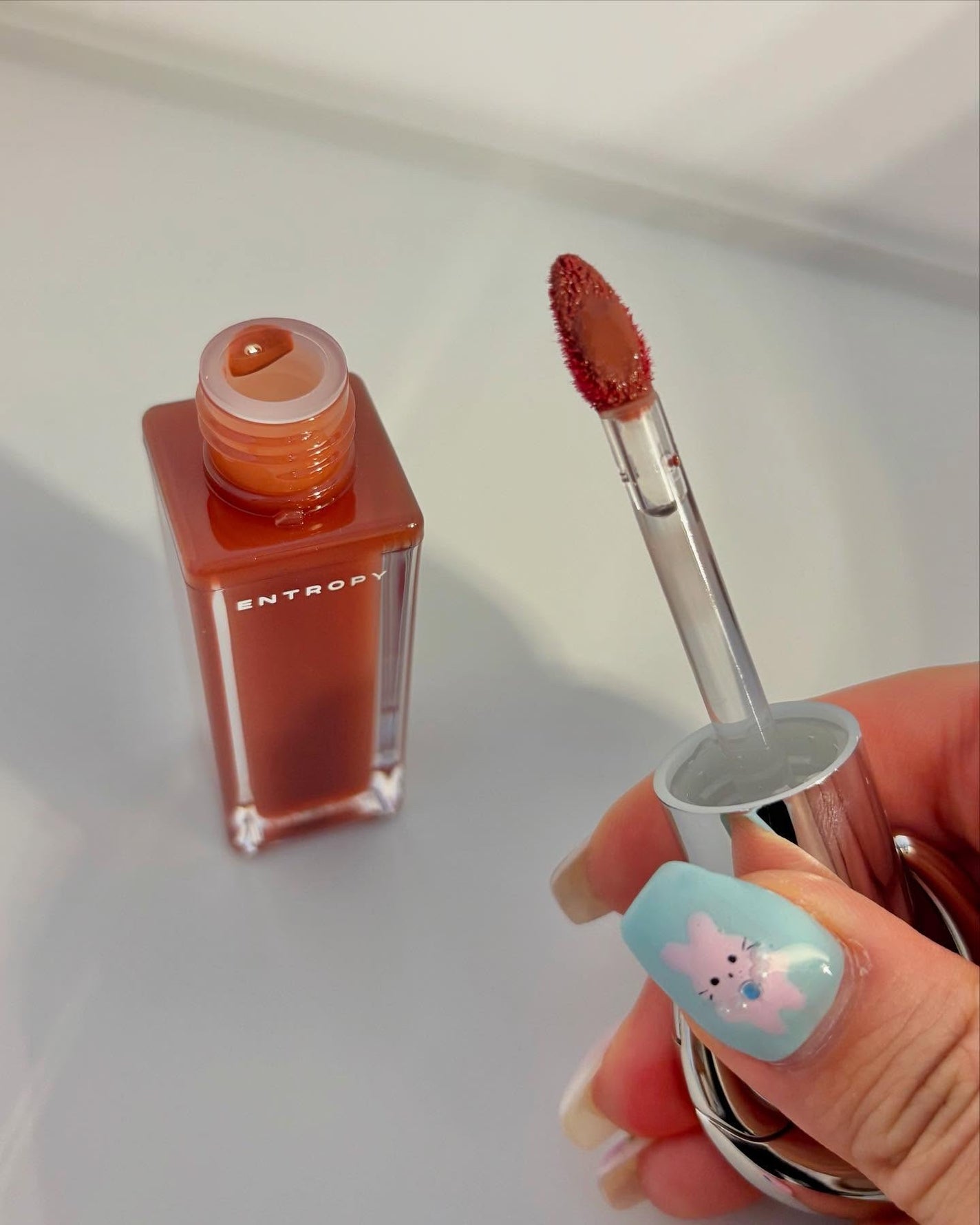エントロピー チャームティント グロッシージェル/ENTROPY/リップティントを使ったクチコミ(8枚目)