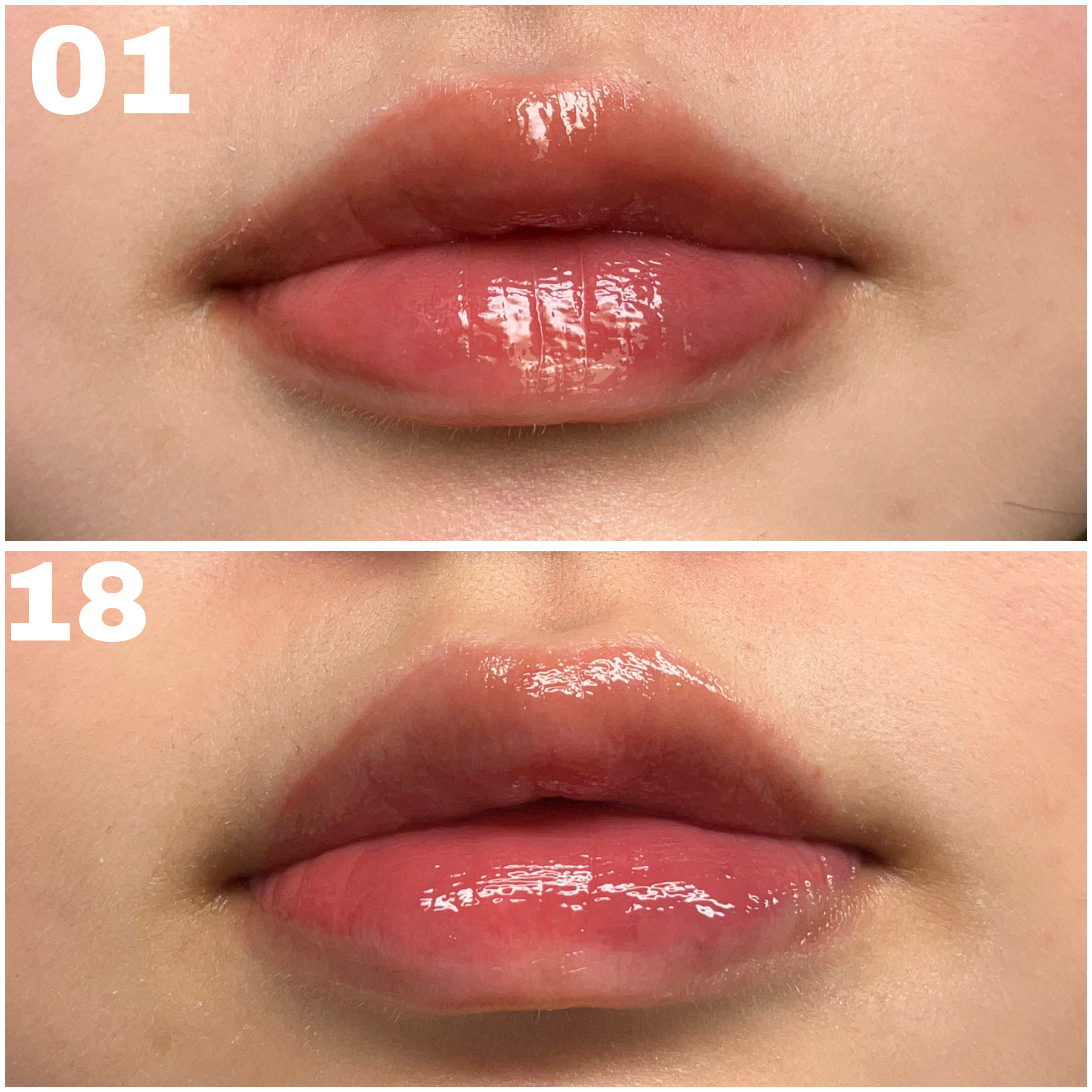 ロウグロウジェルティント/hince/リップティントを使ったクチコミ（2枚目）