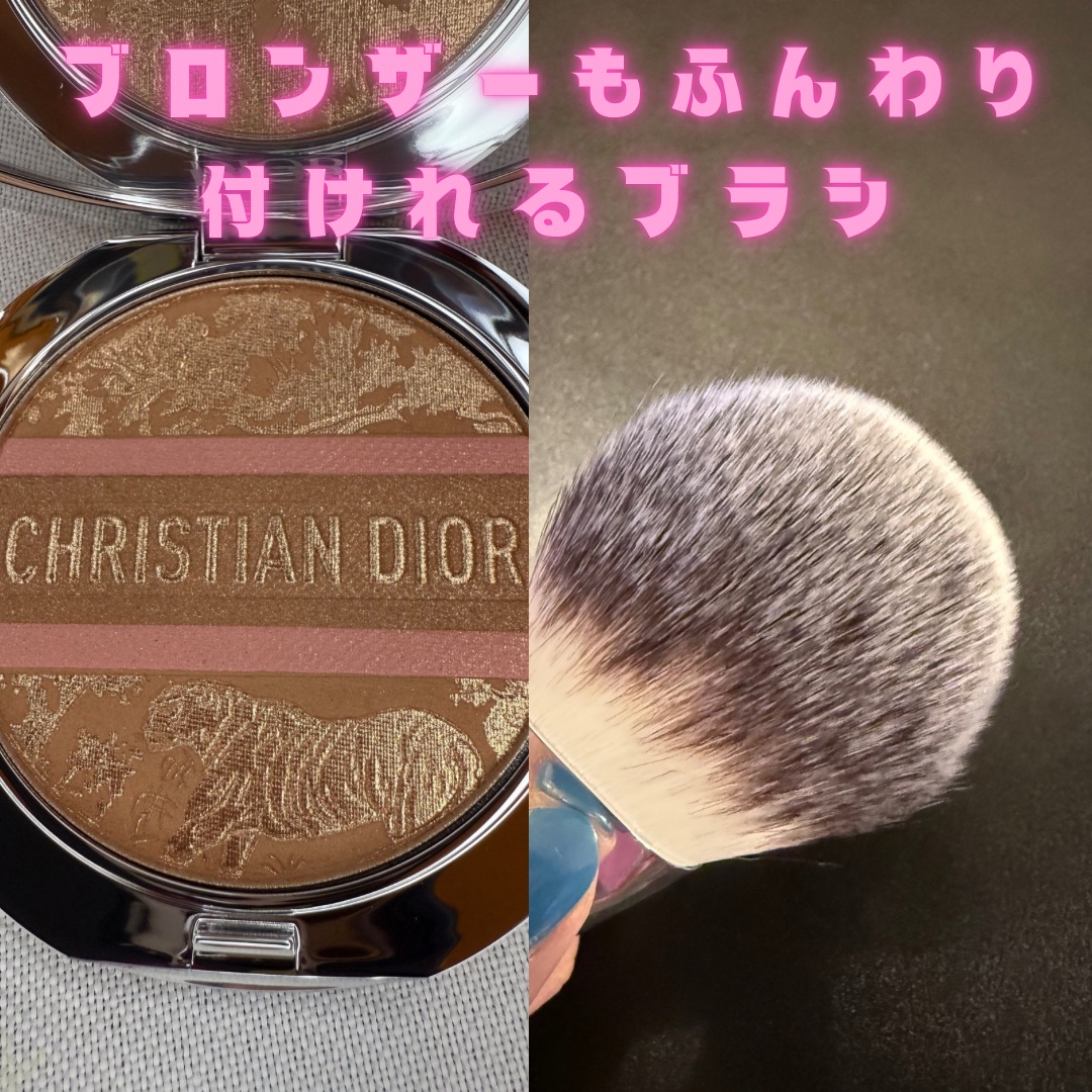 パウダーファンブラシ/ロージーローザ/メイクブラシを使ったクチコミ（1枚目）