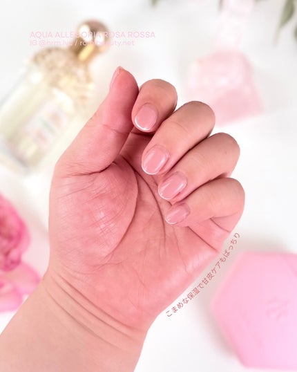 アクア アレゴリア ハンドクリーム ローザ ロッサ/GUERLAIN/ハンドクリームを使ったクチコミ(3枚目)