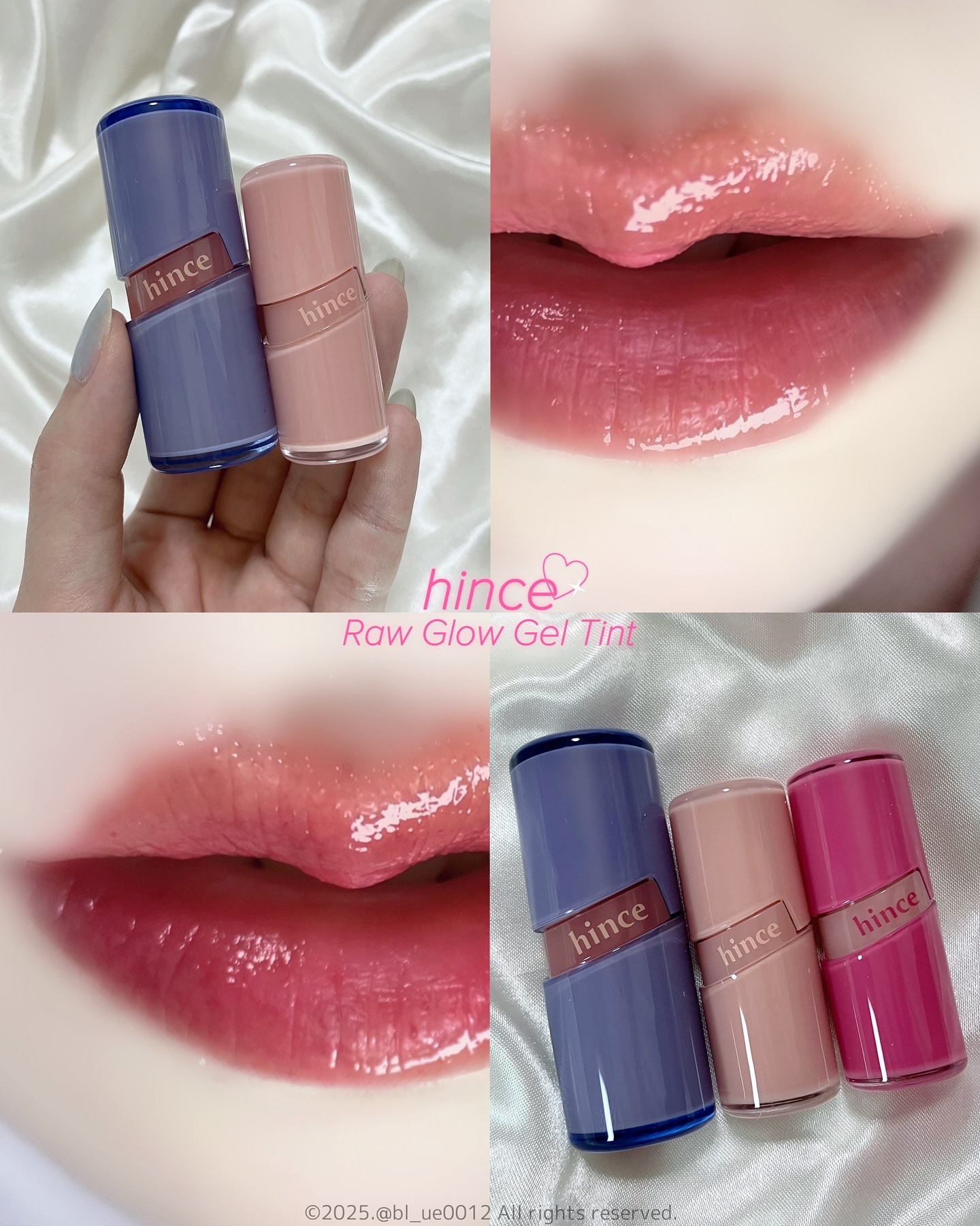 ロウグロウジェルティント/hince/リップティントを使ったクチコミ（1枚目）