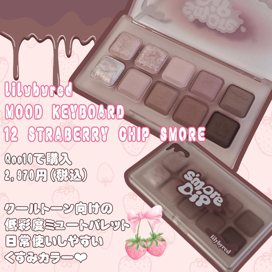ムードキーボード/lilybyred/アイシャドウパレットを使ったクチコミ(2枚目)