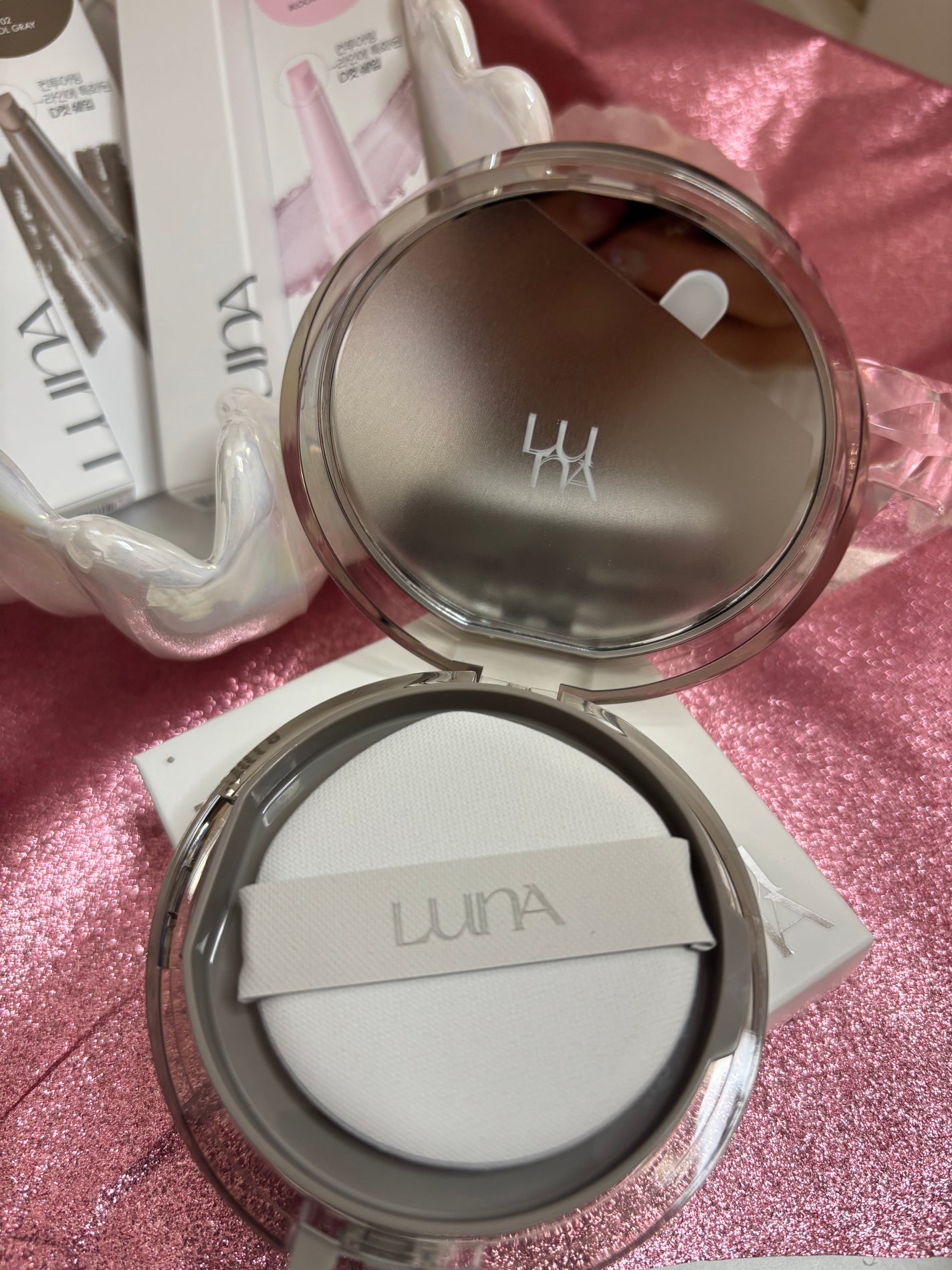 ブラーカバークッション/LUNA/クッションファンデーションを使ったクチコミ(8枚目)