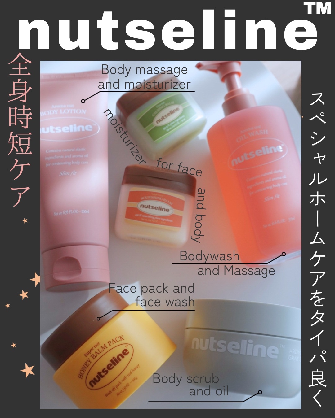 アロマナッツスリムフィットボディローション/nutseline/レッグ・フットケアを使ったクチコミ（1枚目）