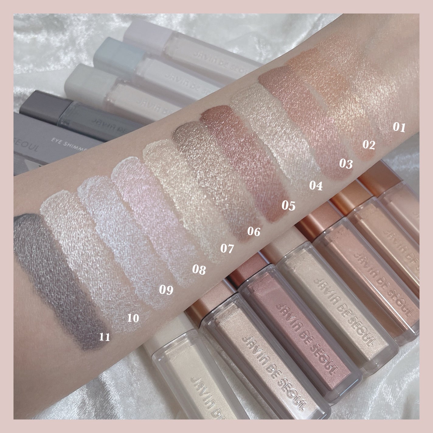 ウィンク アイ シマー ライト/Javin De Seoul/リキッドアイシャドウを使ったクチコミ(8枚目)