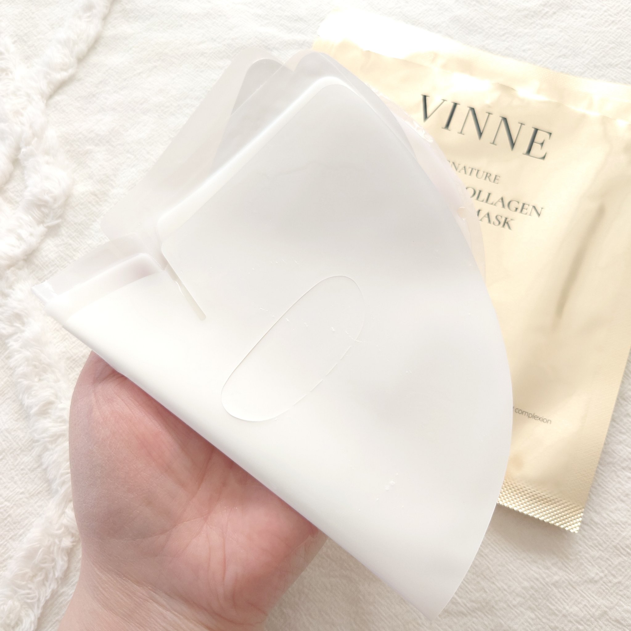 シグニチャーバイオディープコラーゲンファーミングマスク/VINNE /シートマスク・パックを使ったクチコミ（3枚目）
