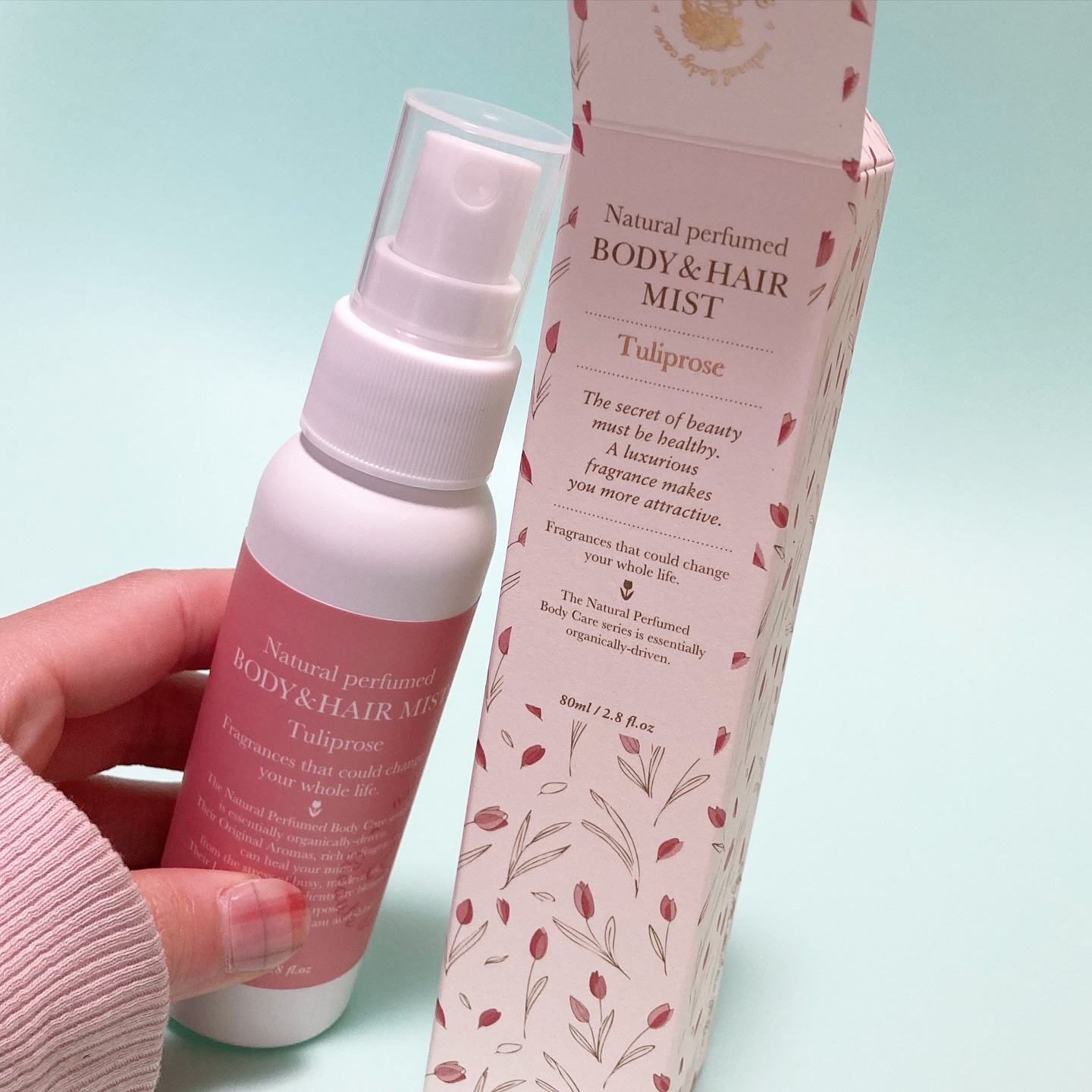 @beaute_de_sae さまより🌷
ナチュラルパフュームドボディ&ヘアミスト
チューリップローズ

香水まで強くない香りで
ヘアミストとしてもボディミストとしてもお使いいただけます