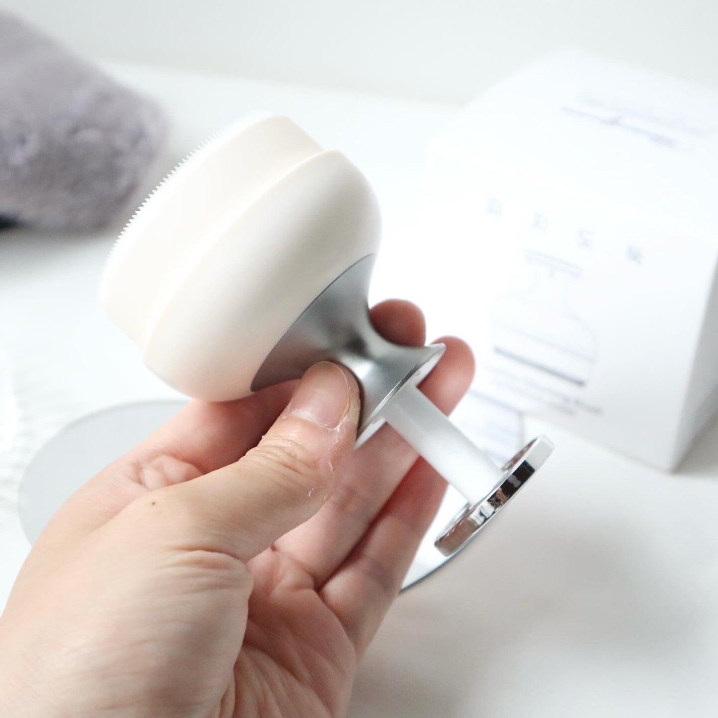 エアクッション洗顔ブラシエキスパート /Themaqueen/その他スキンケアグッズを使ったクチコミ(4枚目)