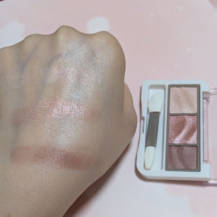 ライティングアップアイシャドウ/CEZANNE/アイシャドウを使ったクチコミ(2枚目)