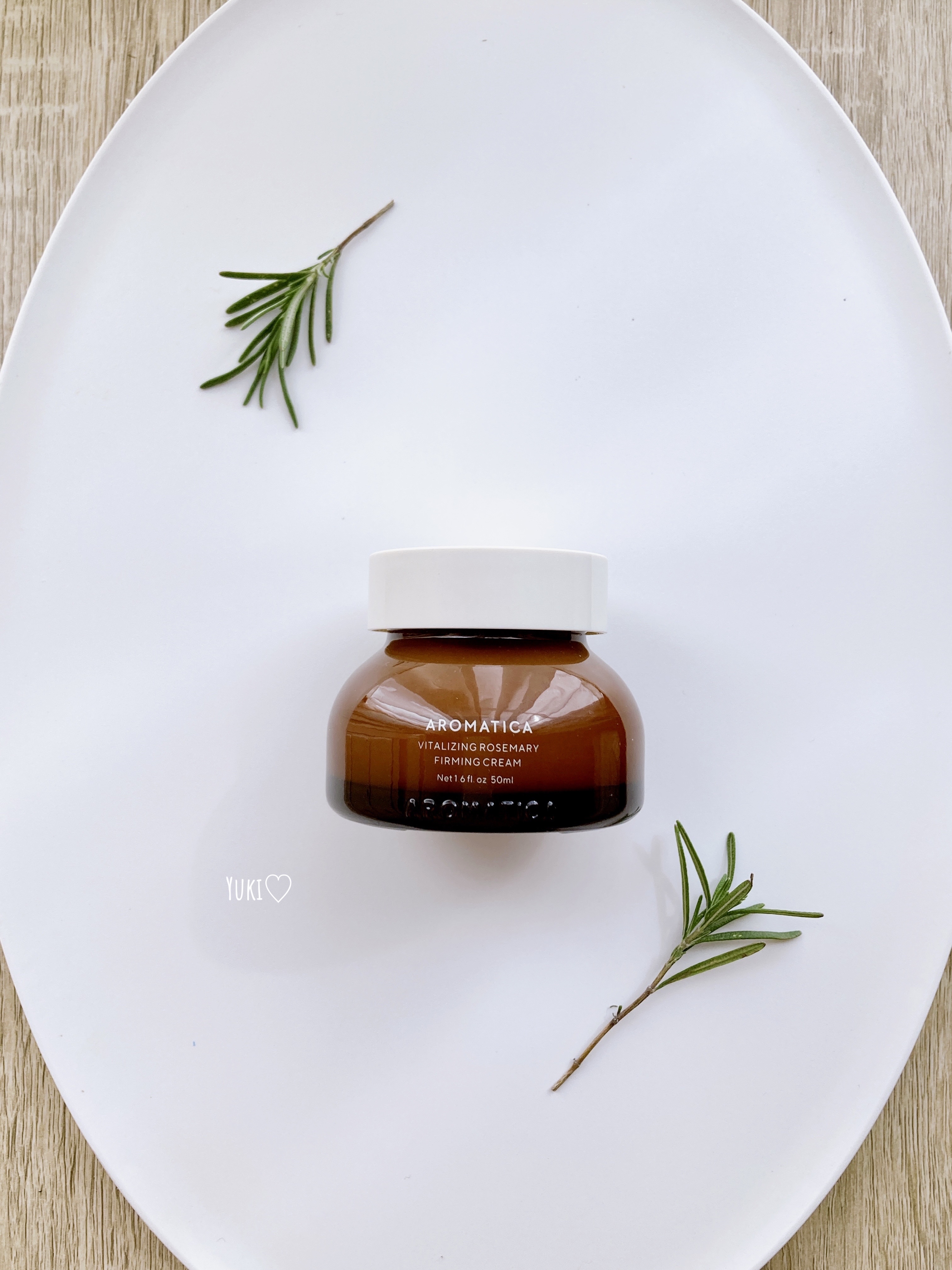 バイタライジングローズマリーファーミングクリーム/AROMATICA/フェイスクリームを使ったクチコミ（1枚目）