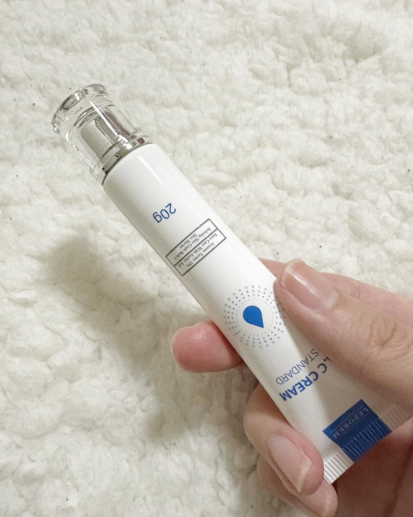 レポレムACクリーム スタンダード/LEPOREM/フェイスクリームを使ったクチコミ（3枚目）