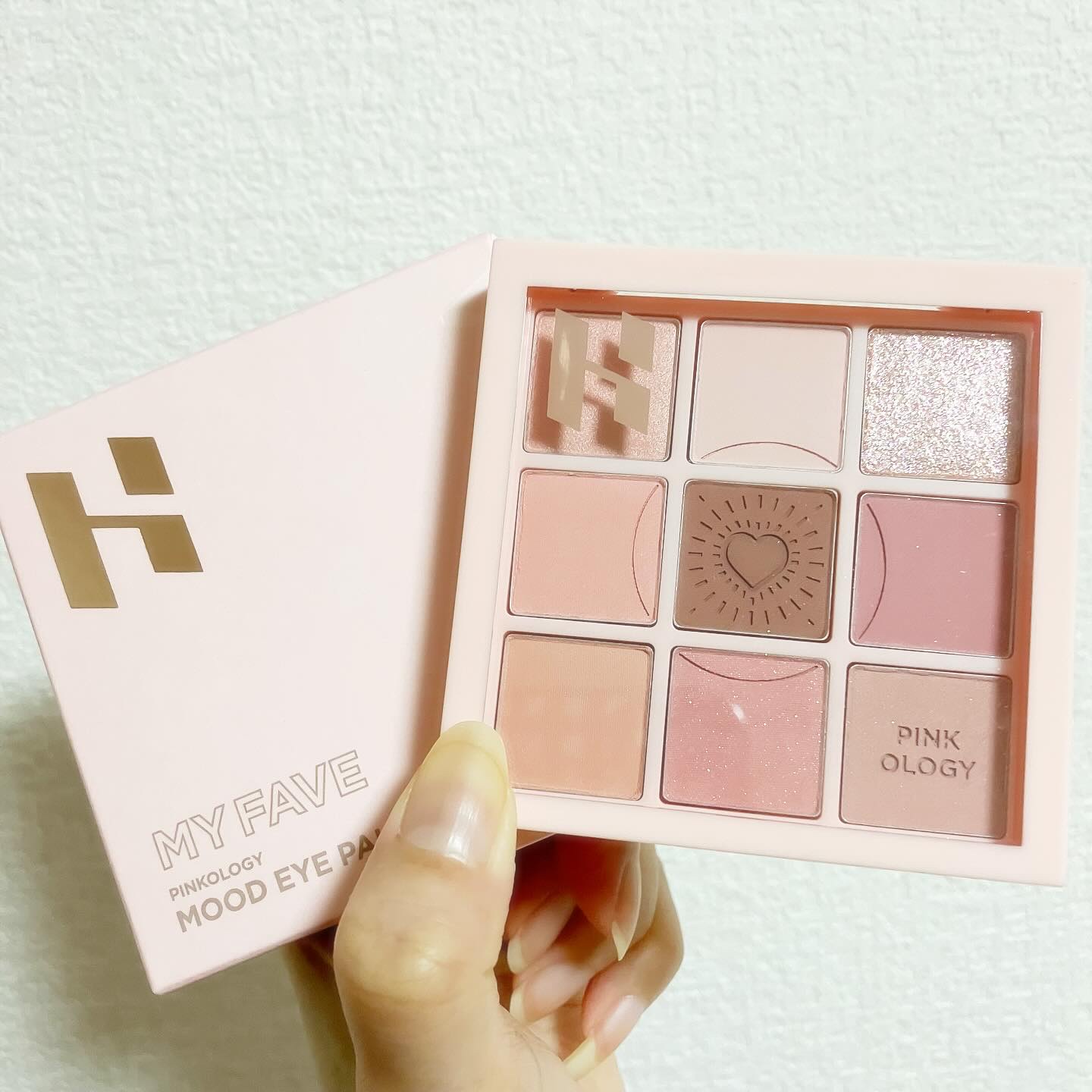 マイフェイブムードアイパレット 9カラー/HOLIKA HOLIKA/アイシャドウパレットを使ったクチコミ（2枚目）