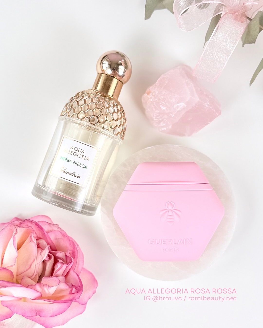 アクア アレゴリア ハンドクリーム ローザ ロッサ/GUERLAIN/ハンドクリームを使ったクチコミ（1枚目）