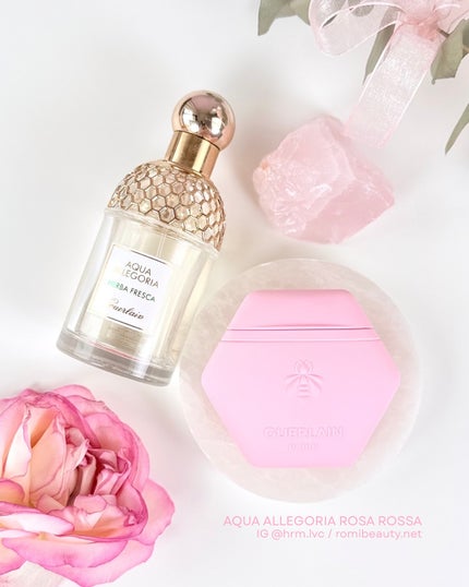 アクア アレゴリア ハンドクリーム ローザ ロッサ/GUERLAIN/ハンドクリームを使ったクチコミ(1枚目)