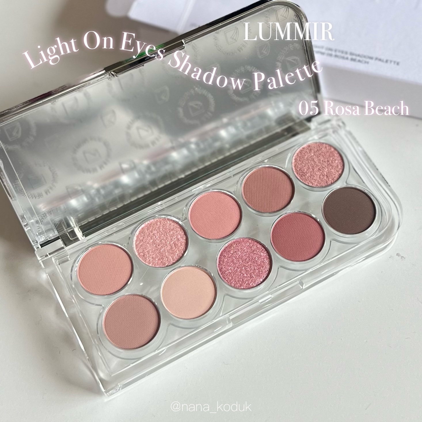 ライトオンアイズシャドウパレット/ルミル/アイシャドウパレットを使ったクチコミ（1枚目）