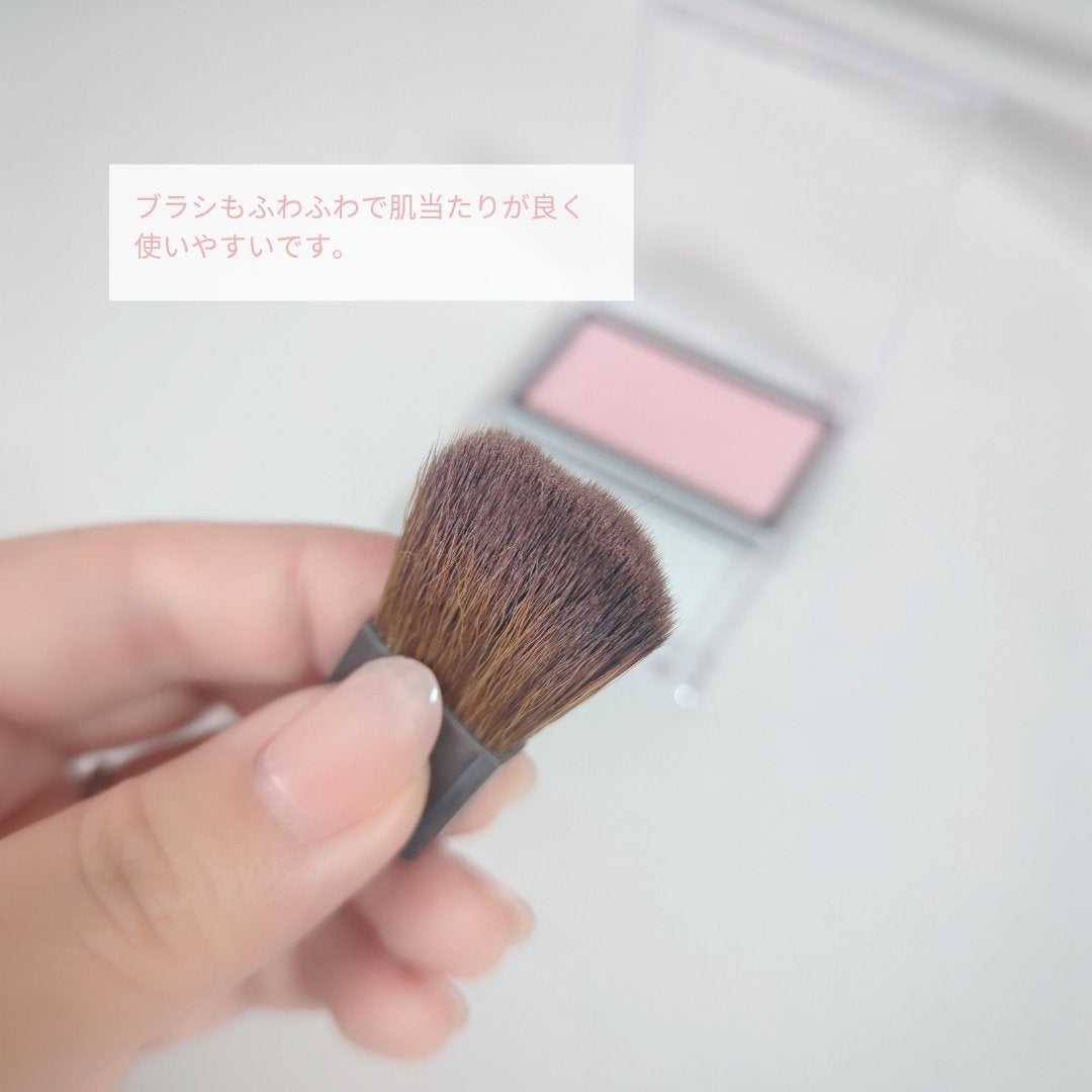 チークブラッシュ/CEZANNE/パウダーチークを使ったクチコミ(4枚目)