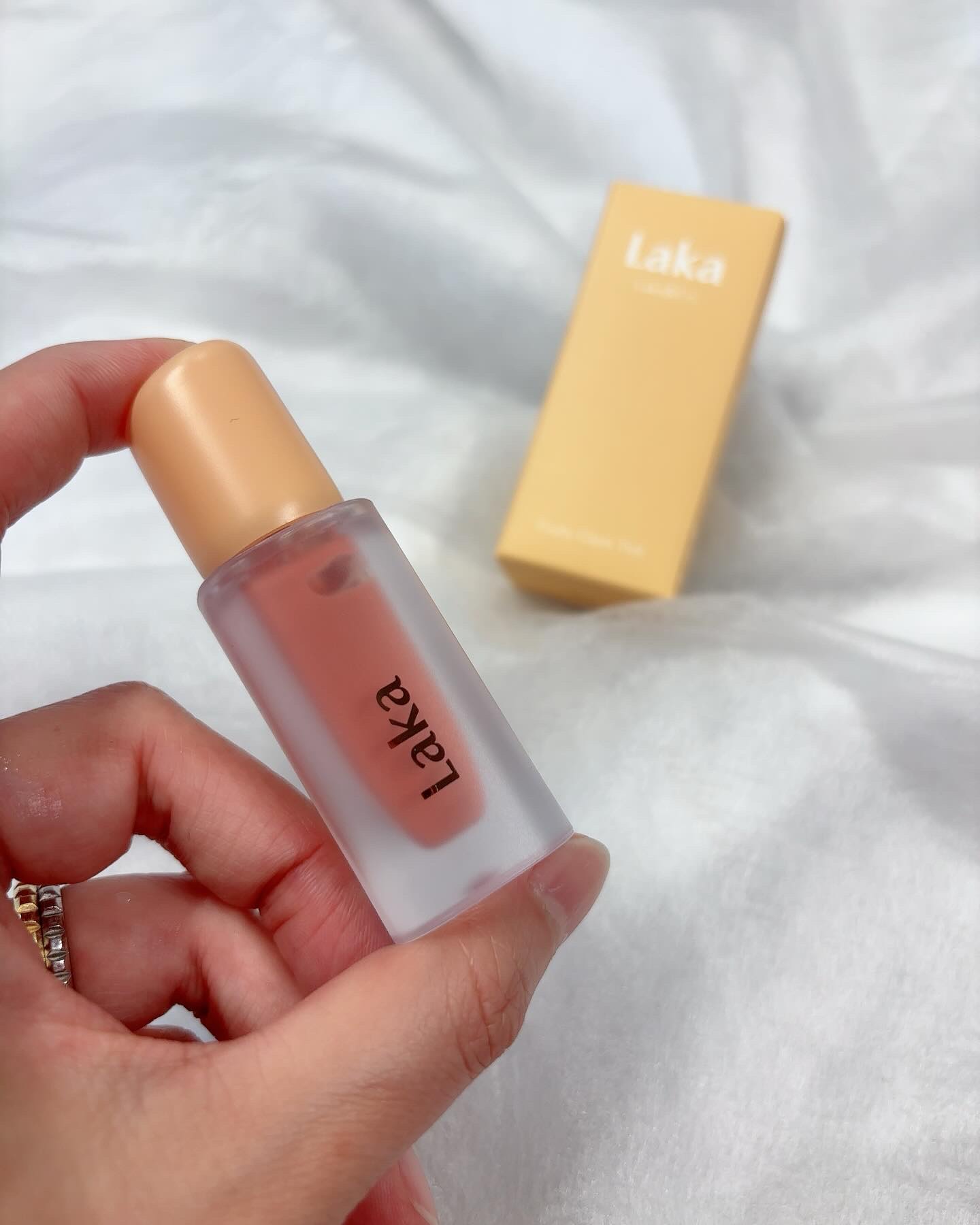 フルーティーグラムティント/Laka/リップティントを使ったクチコミ（1枚目）