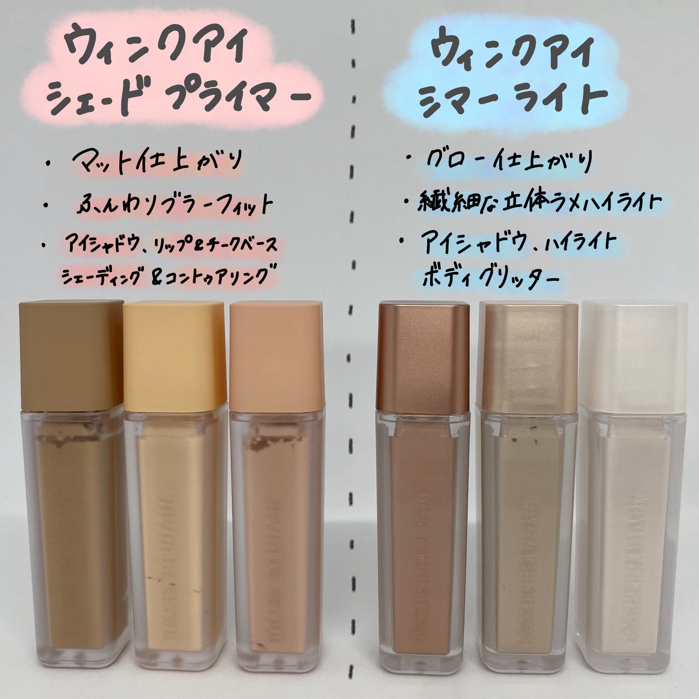 ウインク アイ シェード プライマー/Javin De Seoul/リキッドアイシャドウを使ったクチコミ(2枚目)