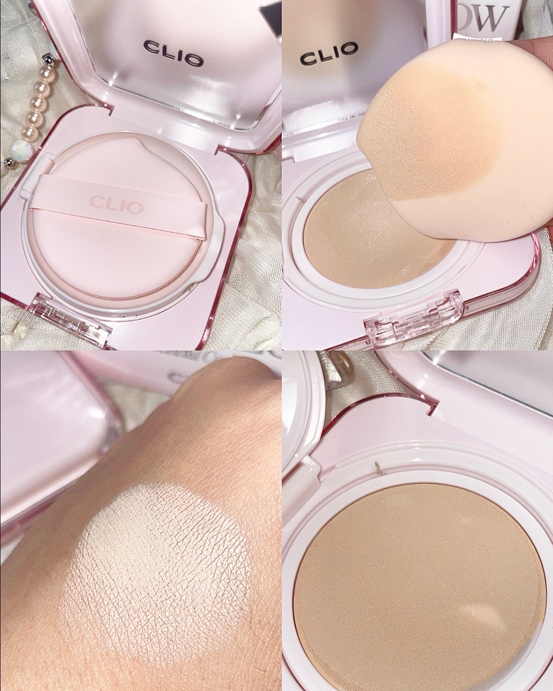 キルカバー メッシュ グロウ エッセンシャル クッション/CLIO/クッションファンデーションを使ったクチコミ（2枚目）