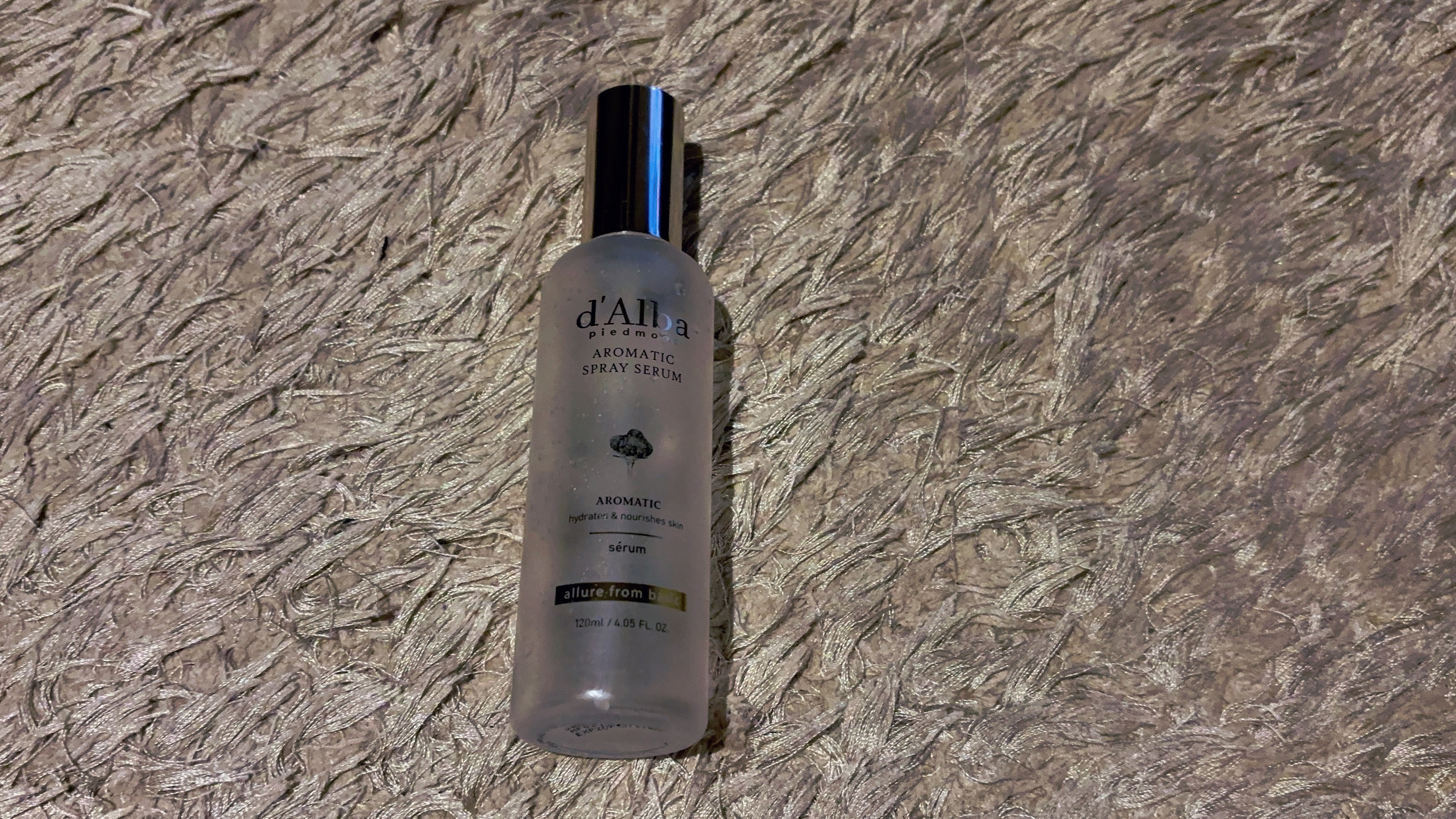 ホワイトトリュフファーストアロマティックスプレーセラム/ダルバ/ミスト状化粧水を使ったクチコミ（1枚目）