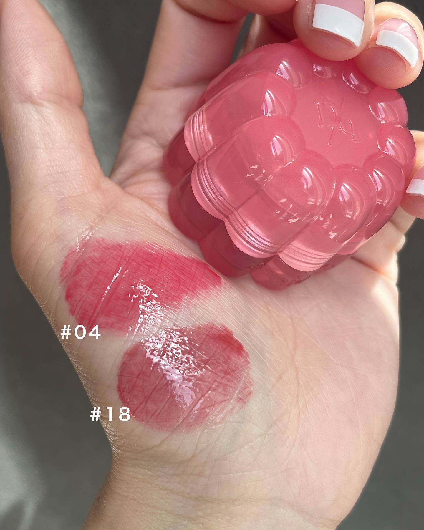 チューインググロウポット/dasique/口紅を使ったクチコミ（2枚目）