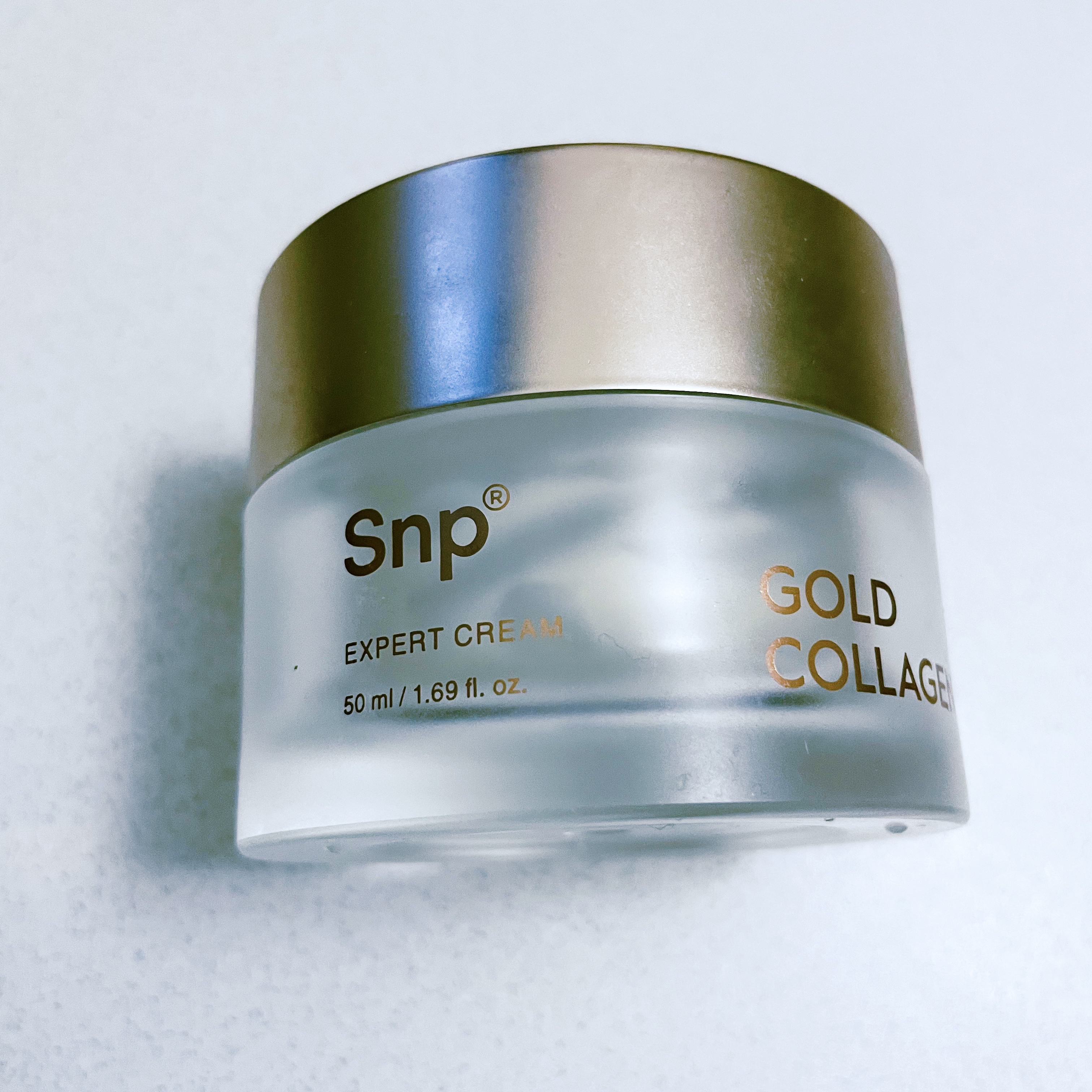 ゴールドコラーゲンエキスパートクリーム/SNP/フェイスクリームを使ったクチコミ（1枚目）