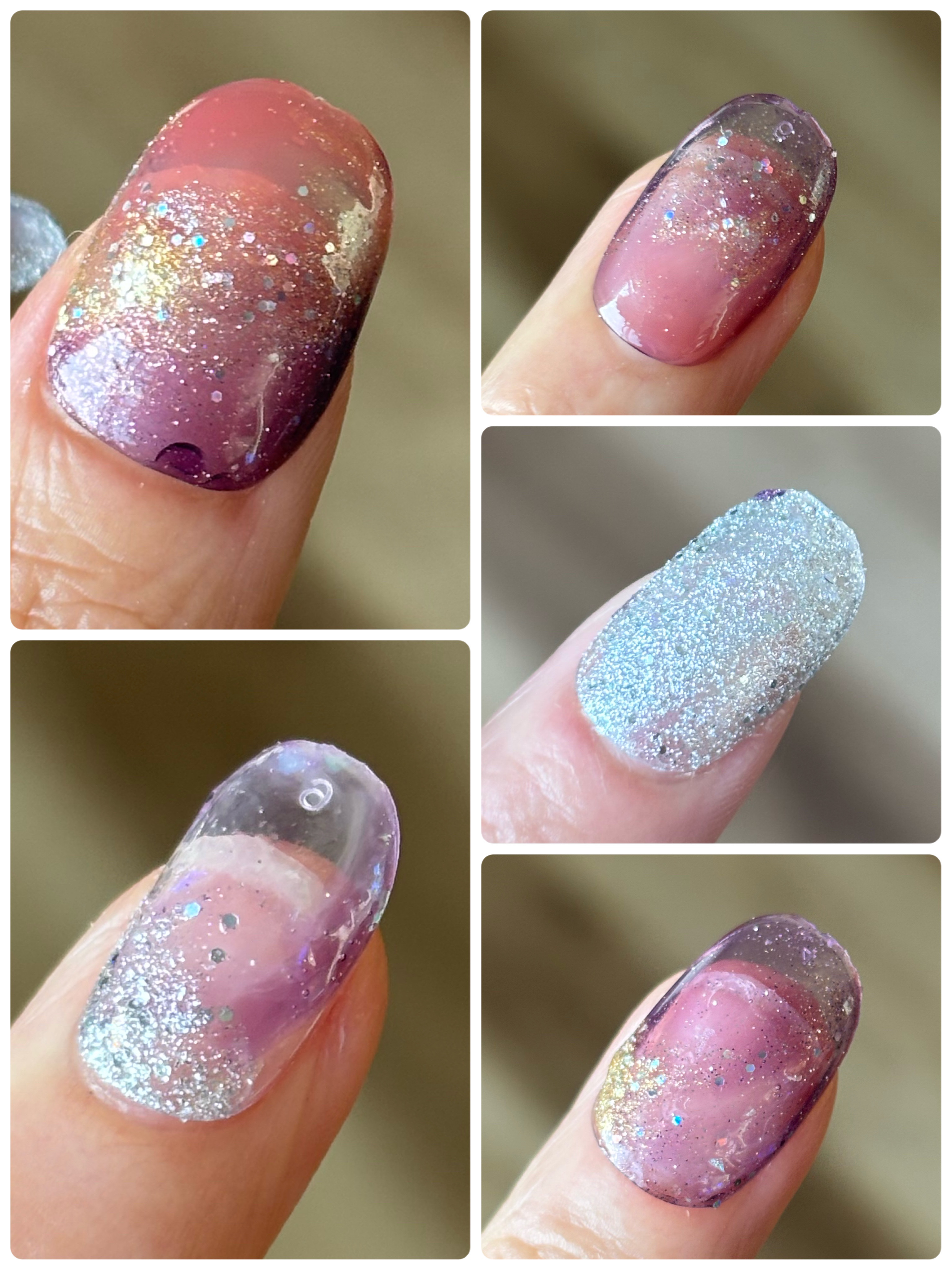 ムードペブルネイル/rom&nd/マニキュアを使ったクチコミ（3枚目）