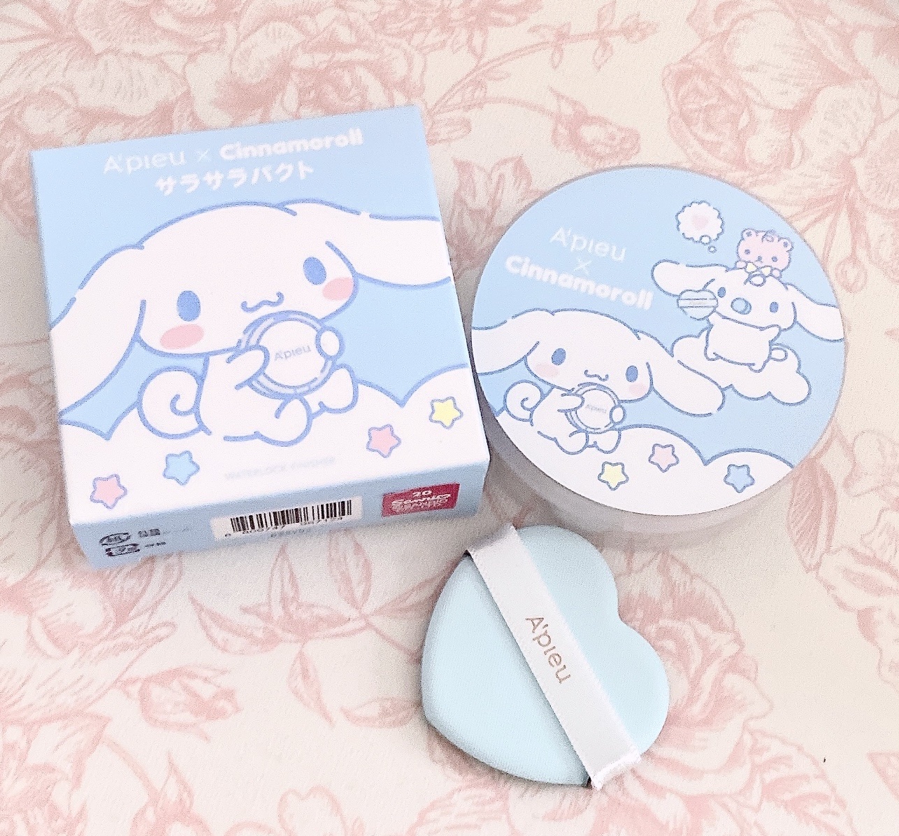 ウォーターロック サラサラパクト レフィル 13g/A’pieu/フェイスパウダーを使ったクチコミ（1枚目）