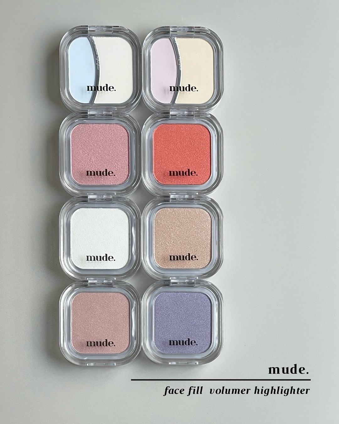 フェイスフィルボリューマーハイライター/mude/パウダーハイライトを使ったクチコミ（1枚目）