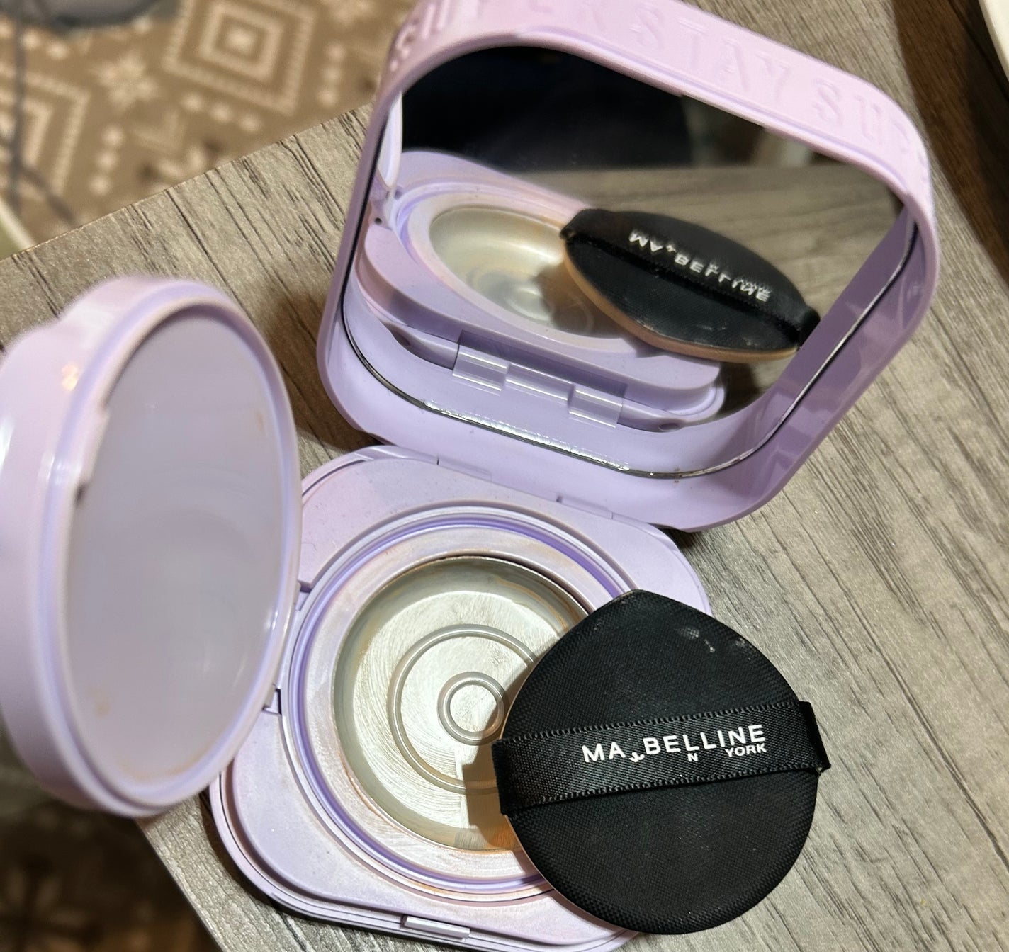 SPステイ クリームパクト ファンデーション/MAYBELLINE NEW YORK/クリーム・エマルジョンファンデーションを使ったクチコミ(2枚目)