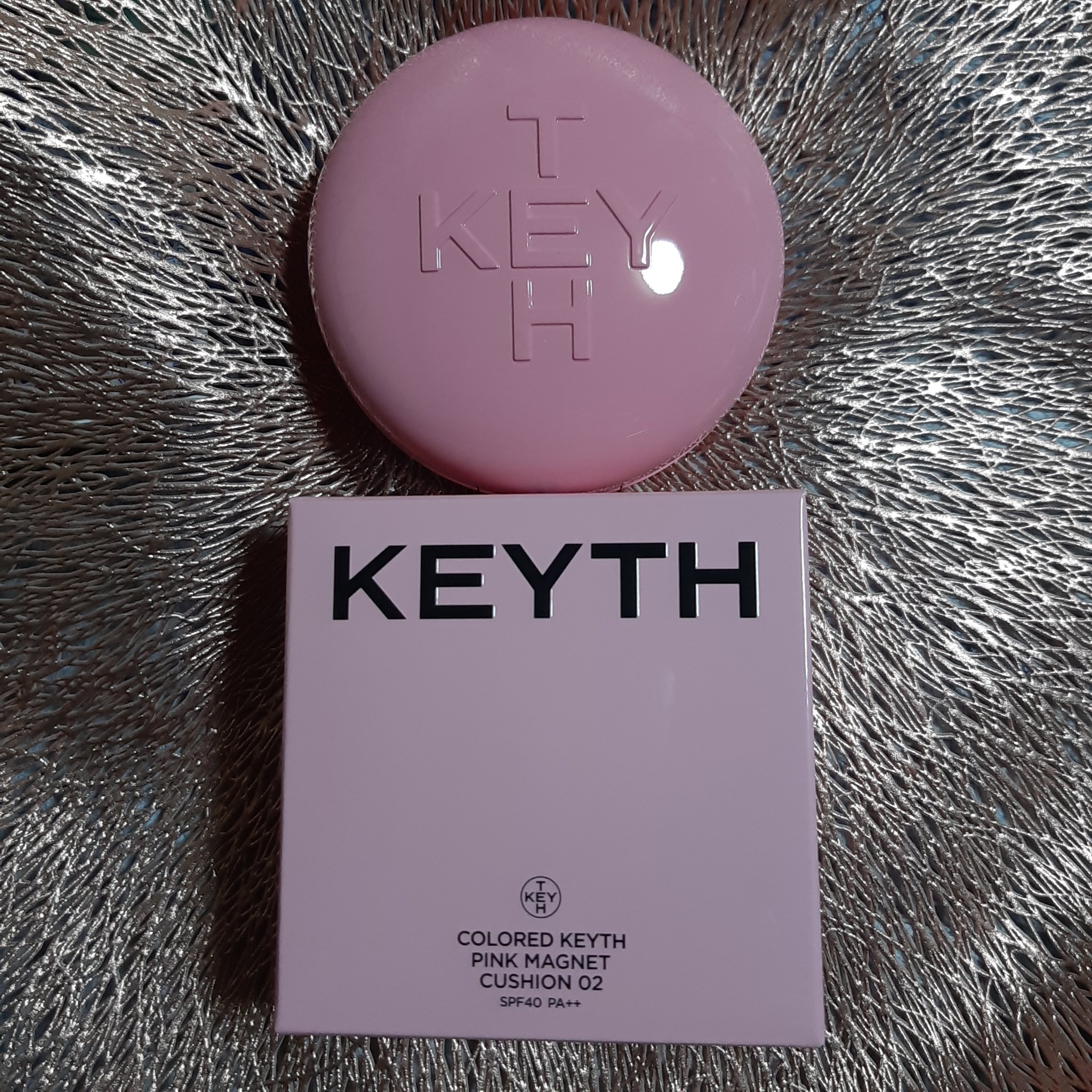 ピンクマグネットクッション/KEYTH/クッションファンデーションを使ったクチコミ（1枚目）